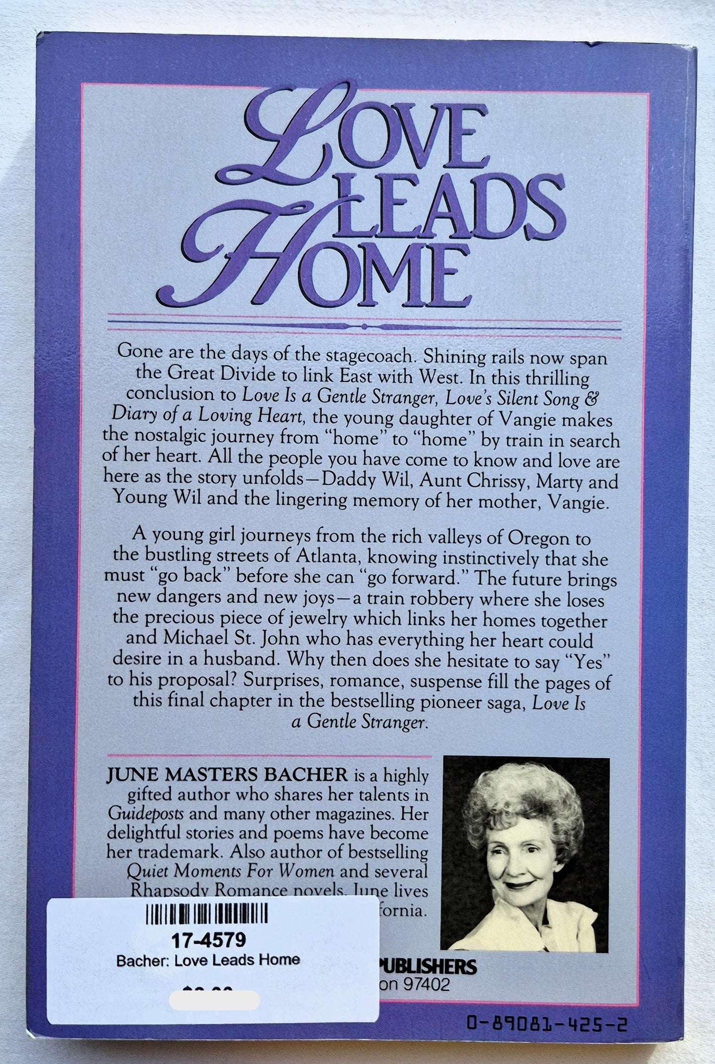 Love Leads Home #4 von June Masters Bacher (Gut, 1984, TB, 191 Seiten, Harvest House)