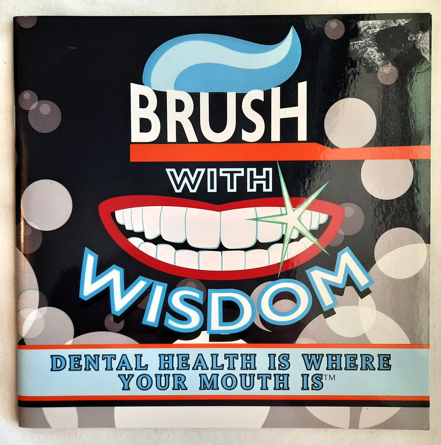 Brush with Wisdom: Dental Health is Where Your Mouth Is by Michelle Bain (Very good, 2015, Pbk, 36 pages, Where's It? Media)