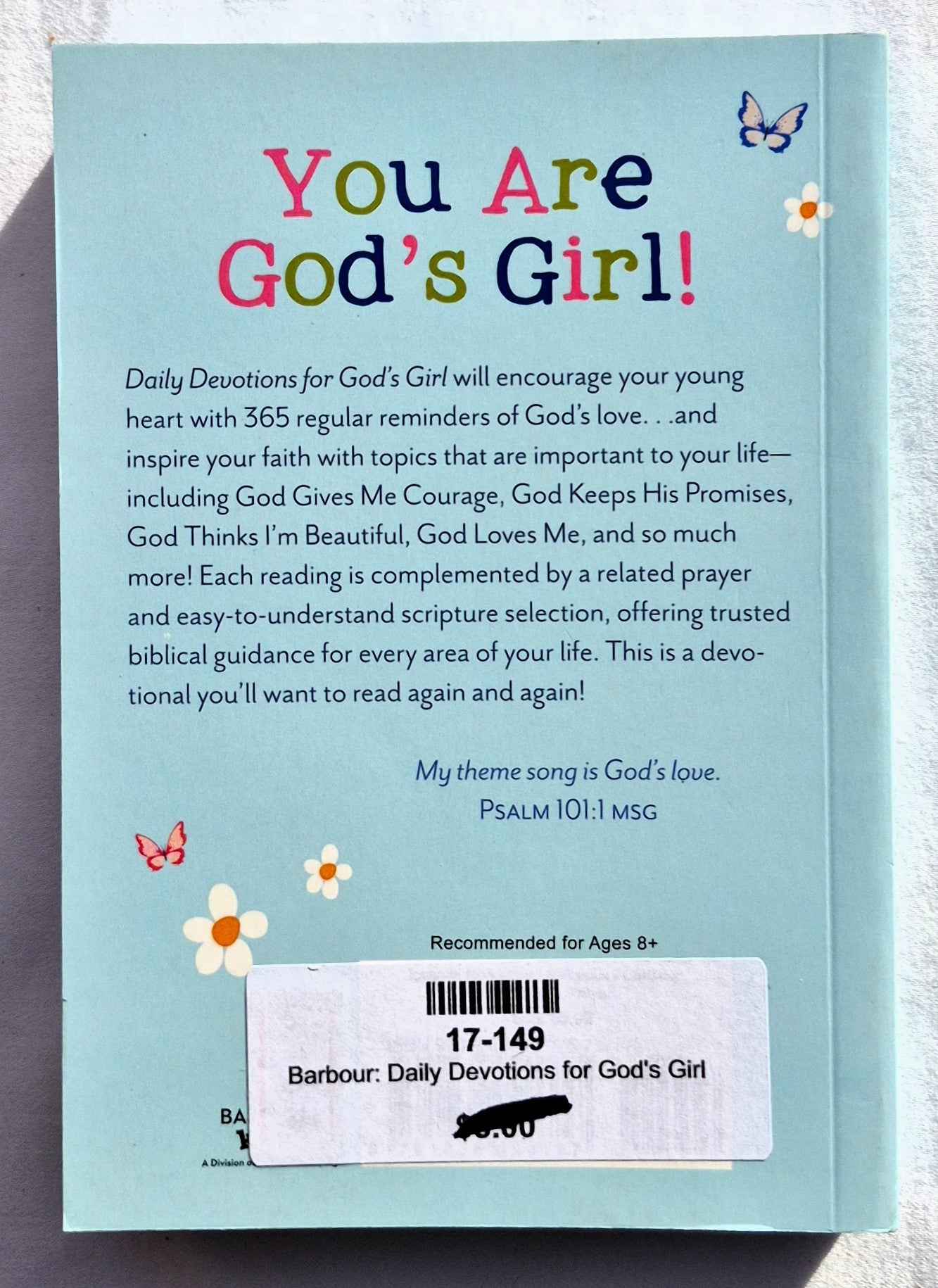 Tägliche Andachten für Gottes Mädchen von Barbour Publishing (Neu, 2021, Pbk, 192 Seiten, Barbour)