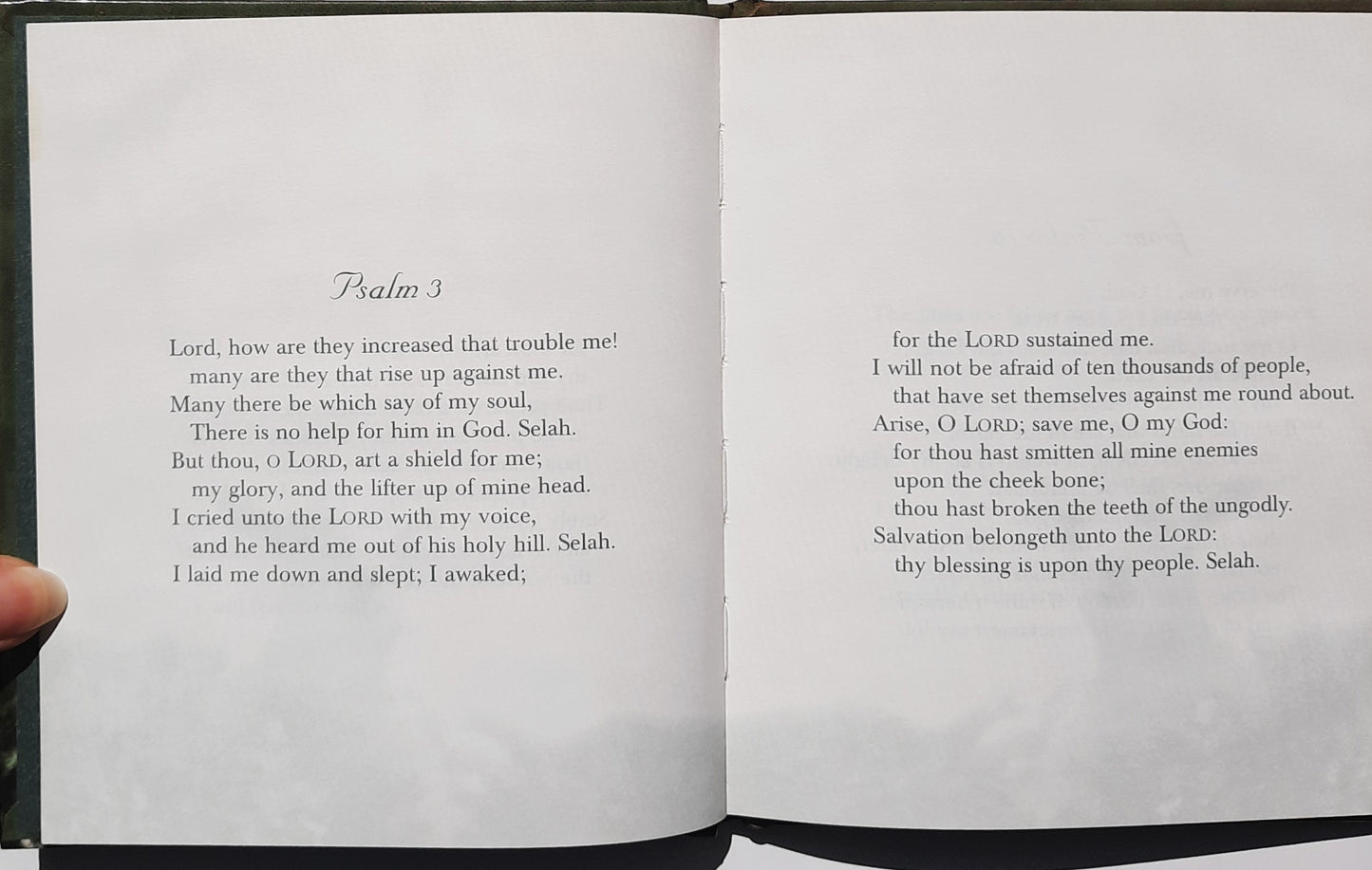 The Lord Is My Shepherd Gift Book (Very good, 2000, HC, 36 pages, Barbour Publishing)