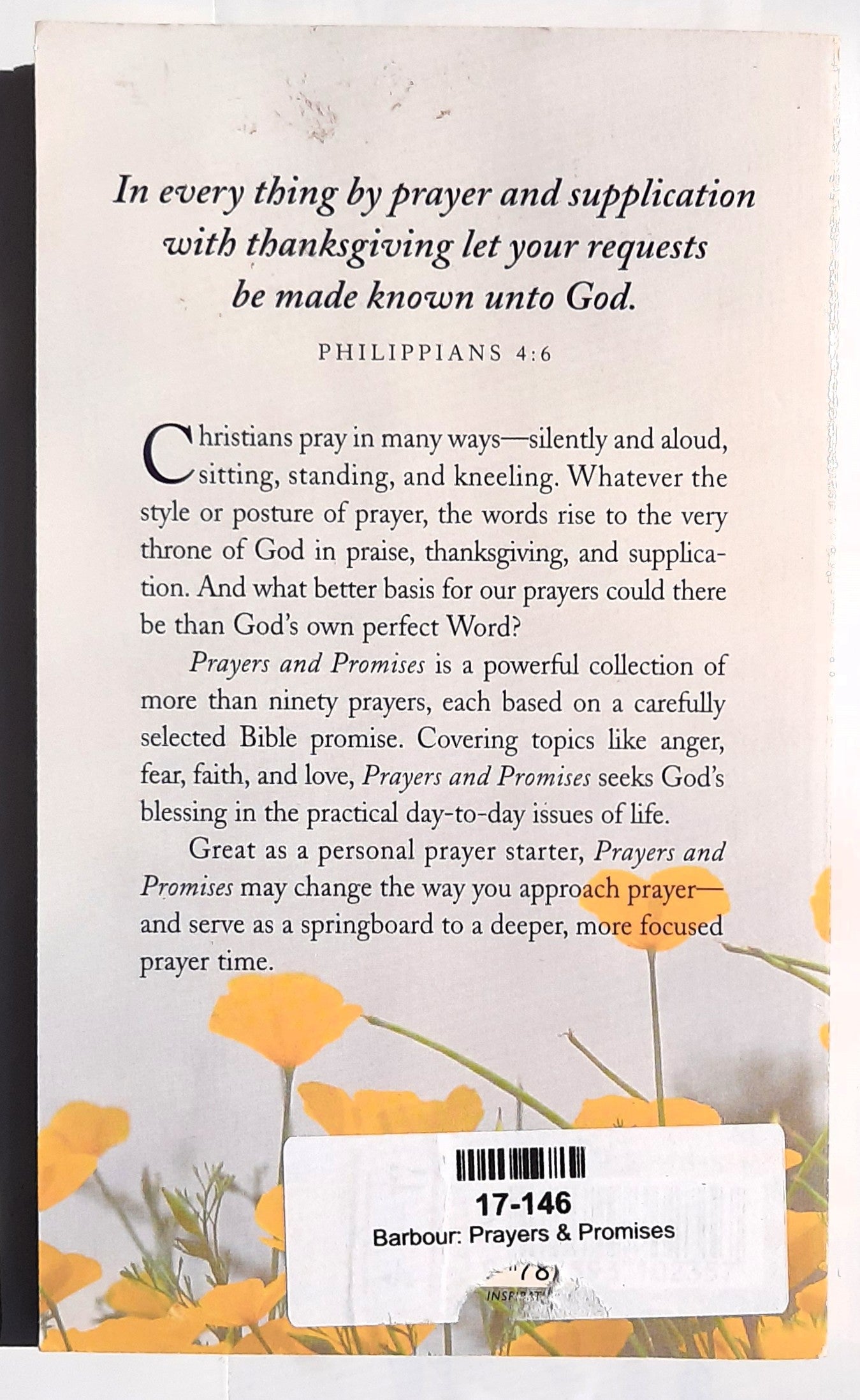 Prayers & Promises by Barbour Publishing (Good, 2004, Pbk, 95 pages, Value Books)