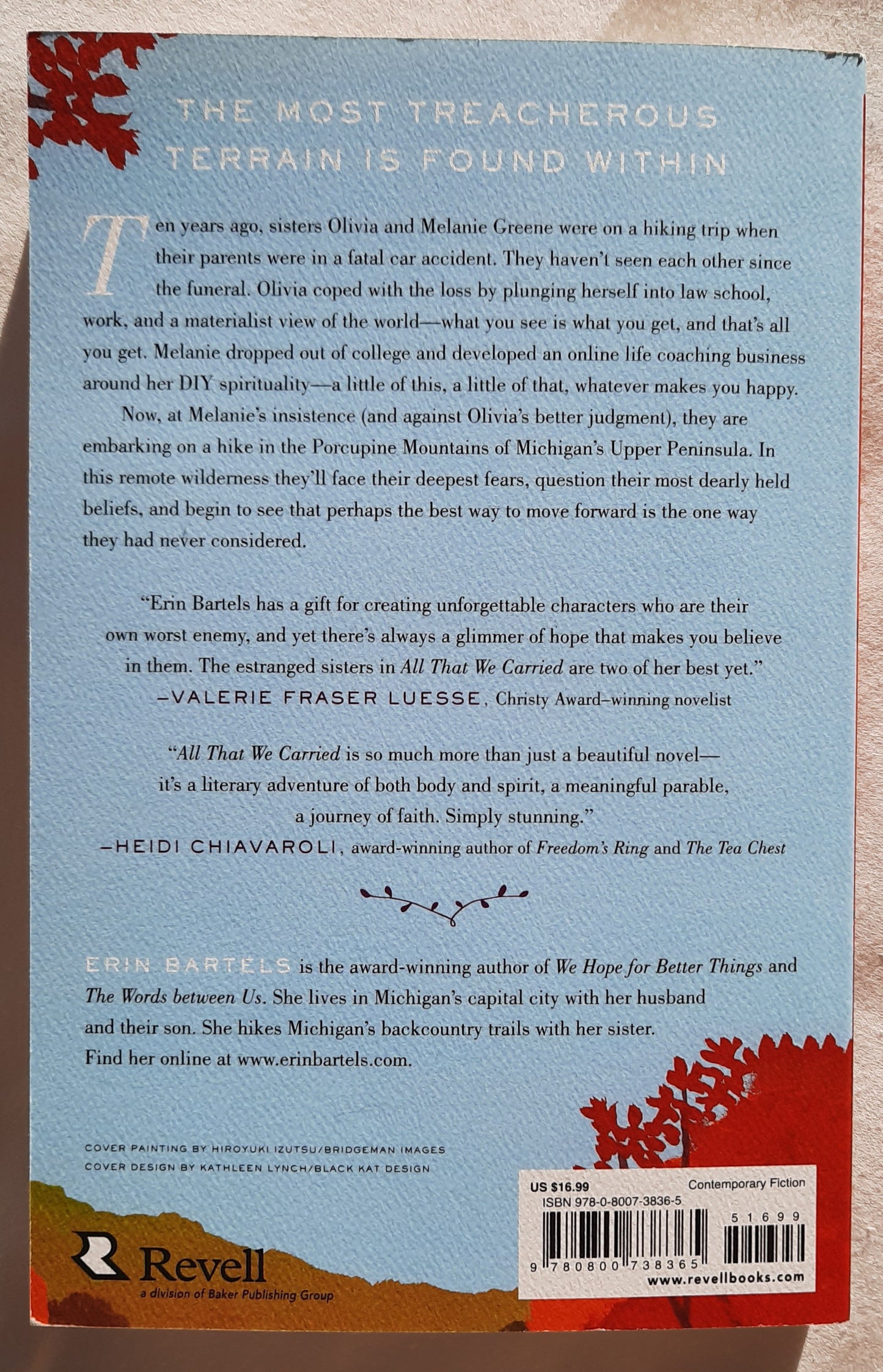 All That We Carried by Erin Bartels (New, 2021, Pbk, 361 pages, Revell)