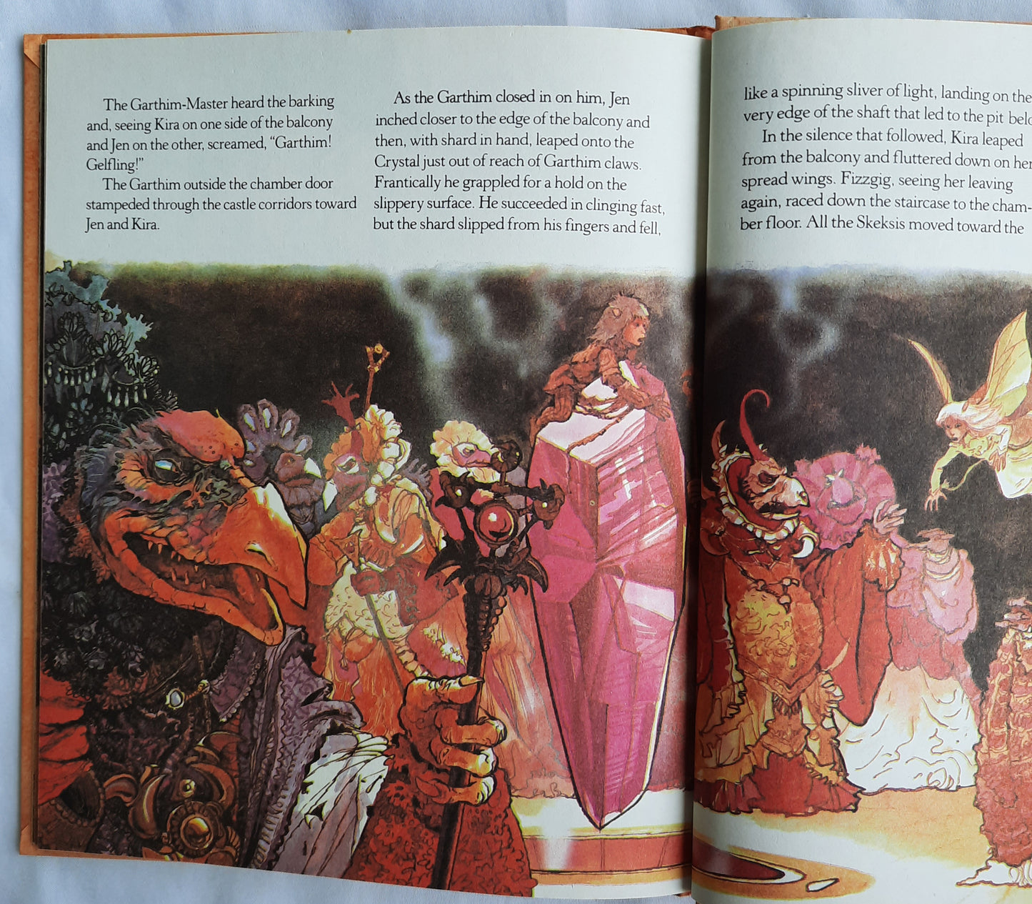 The Tale of the Dark Crystal by Donna Bass (Very good, 1982, HC, 48 pages, Weekly Reader Books)
