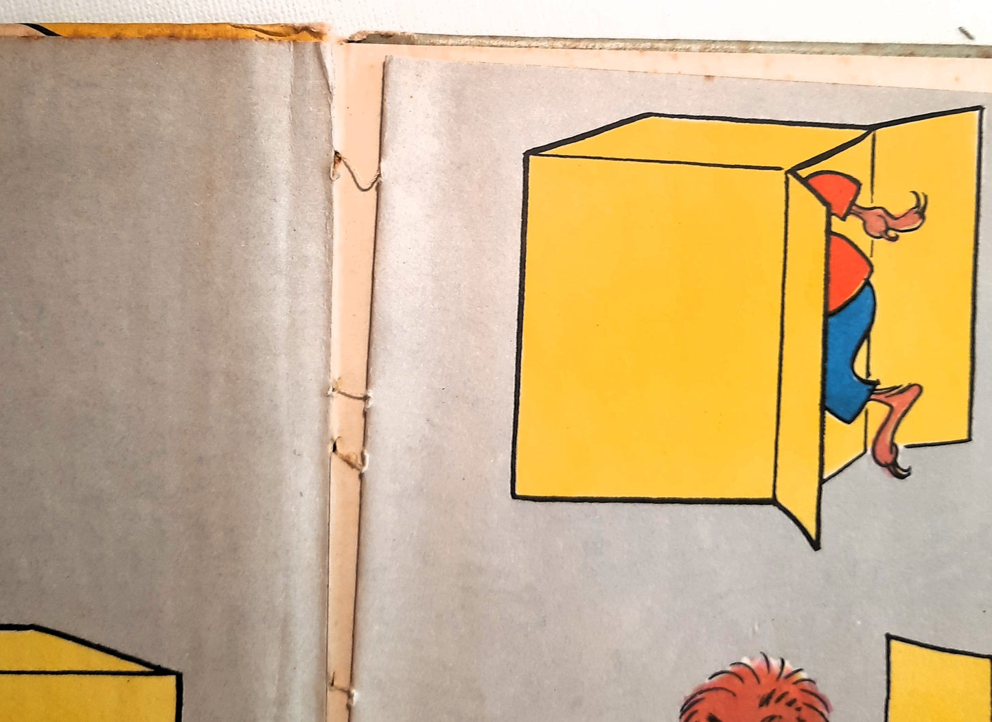 Inside Outside Upside Down by Stan and Jan Berenstain (Acceptable, 1968, HC, 32 pages, Random House)