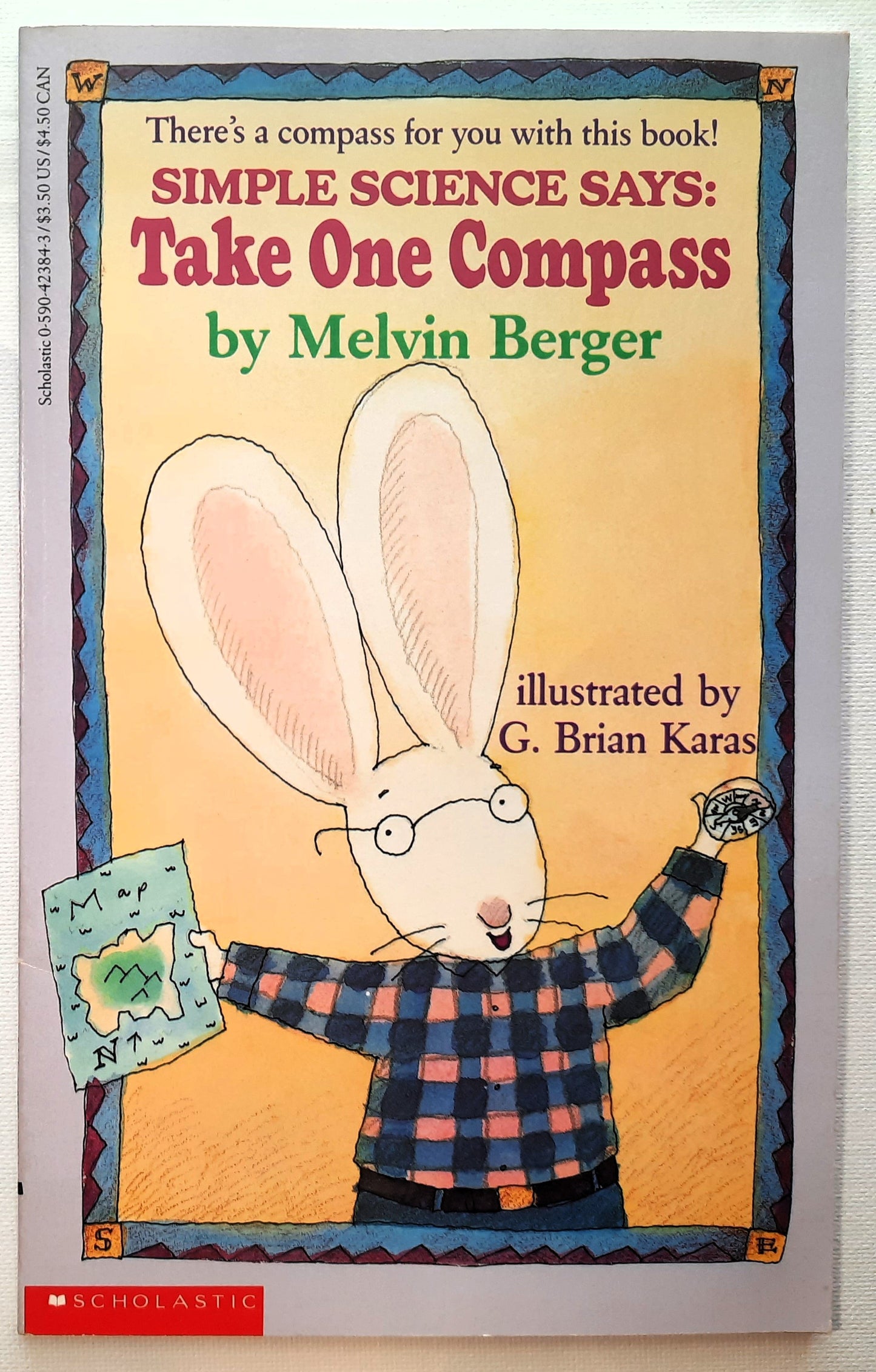 Simple Science Says: Take One Compass by Melvin Berger (Very good, 1990, Pbk, 48 pages, Scholastic)