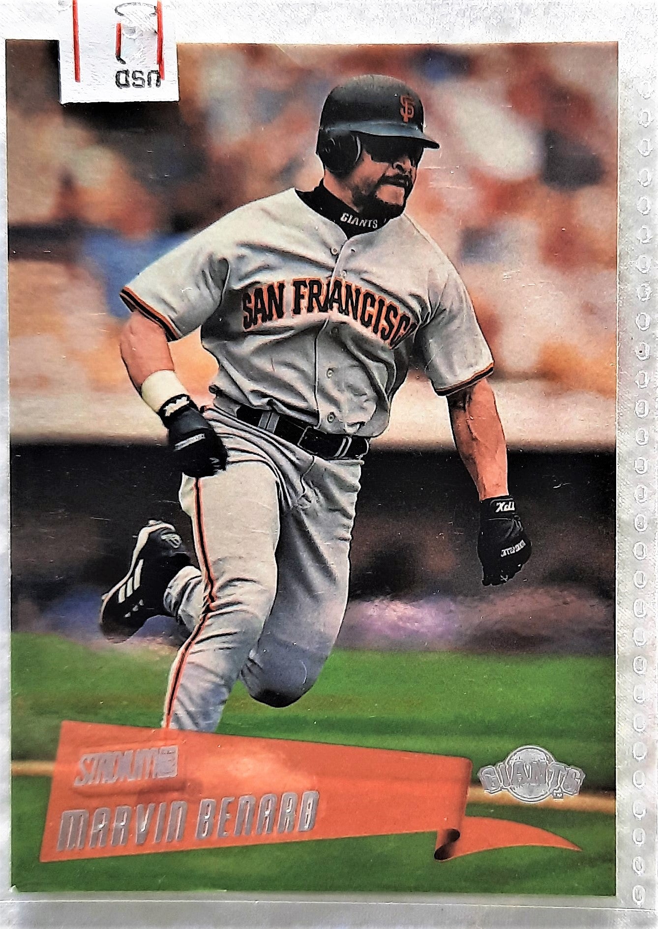 TOPPS 2000 Stadium Club Marvin Benard San Francisco Giants #108 Baseball Card
