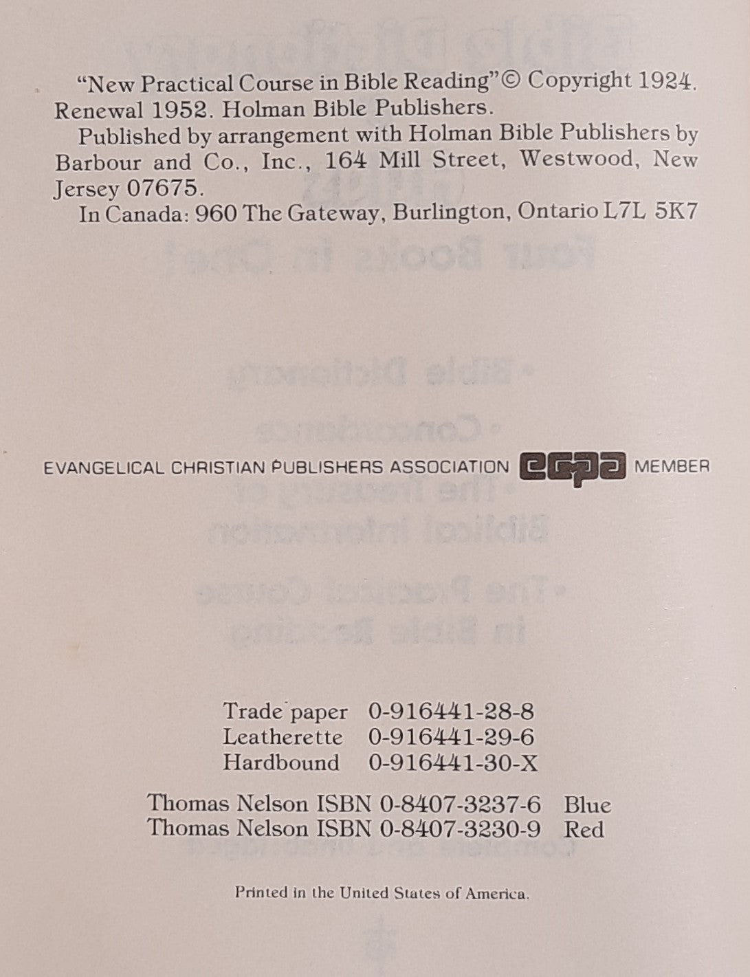 The Practical Bible Dictionary & Atlas with Study Helps by James Boyd (Very good, HC, Thomas Nelson Blue Edition)