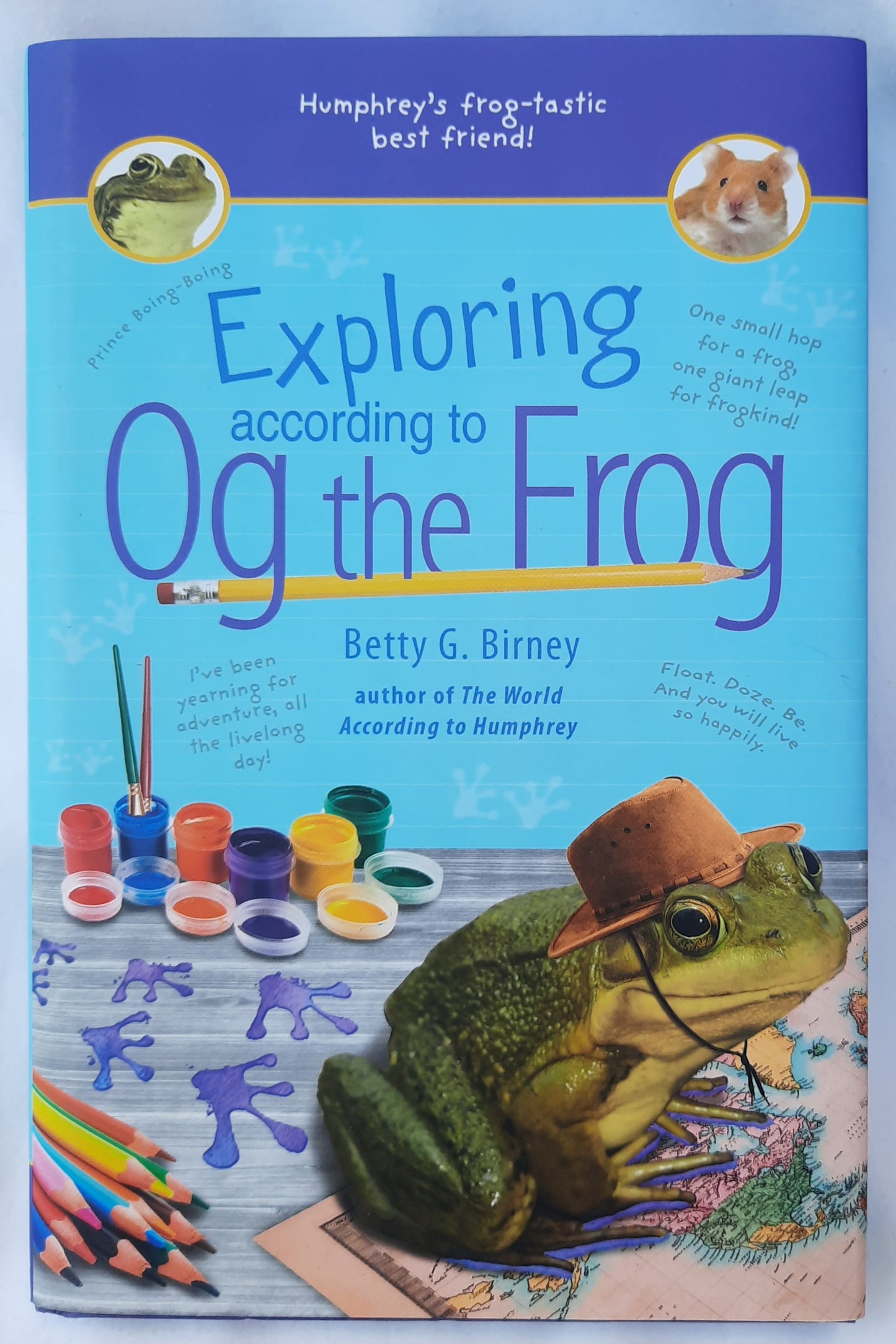 Exploring According to Og the Frog #2 by Betty G. Birney (New, 2019, HC, 144 pages, G.P. Putnam)