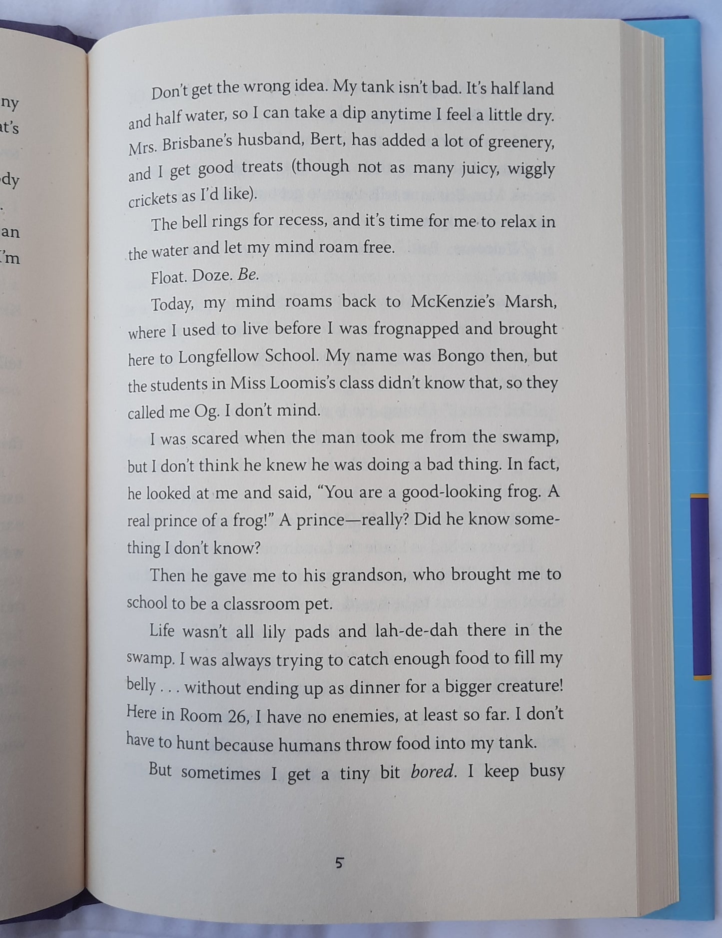 Exploring According to Og the Frog #2 by Betty G. Birney (New, 2019, HC, 144 pages, G.P. Putnam)