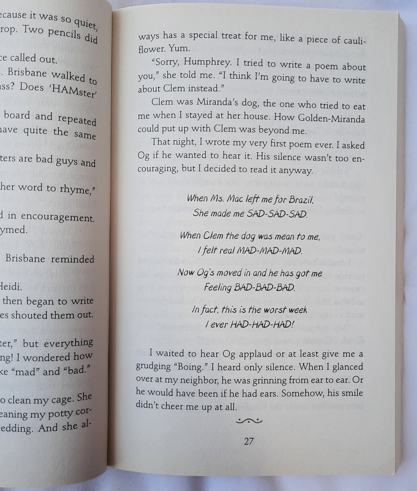 Friendship According to Humphrey #2 by Betty G. Birney (Very good, 2006, Pbk, 150 pages, Puffin Books)