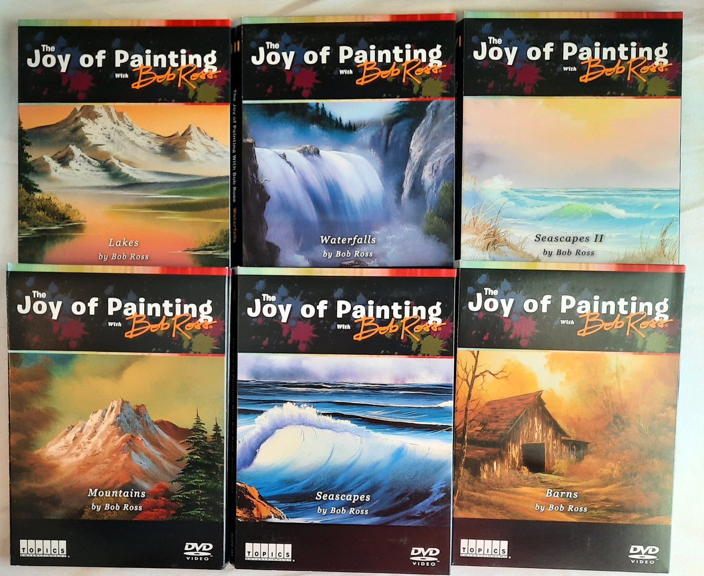 The Joy of Painting with Bob Ross Boxed 10-DVD Set (Very good, 2016, TOPICS Entertainment)