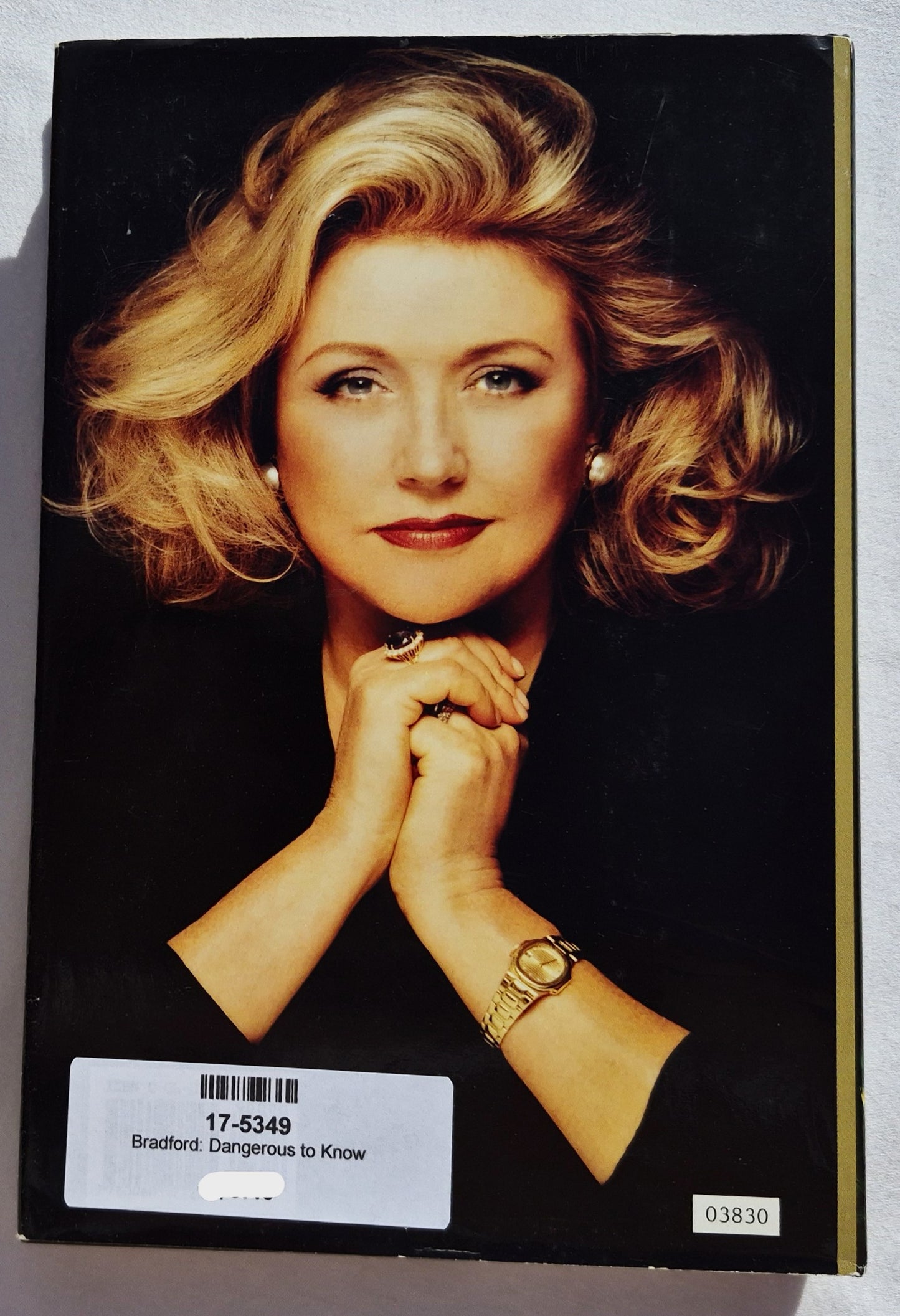 Gefährliches Wissen von Barbara Taylor Bradford (Sehr gut, 1995, gebunden, 275 Seiten, HarperCollins)