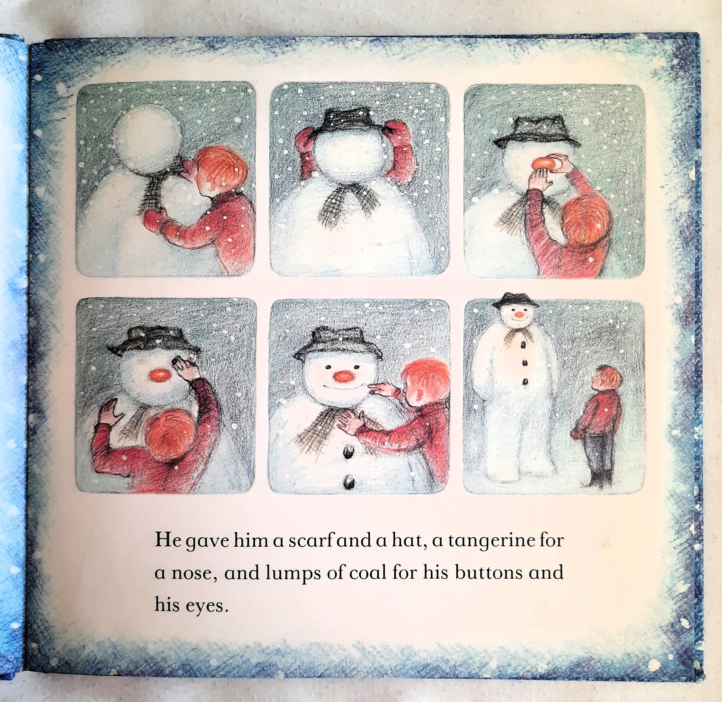 The Snowman Stoybook by Raymond Briggs (Very good, 1990, HC, 24 pages, Random House)