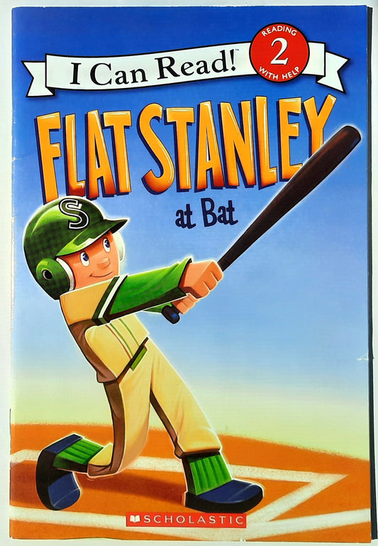 Flat Stanley at Bat by Lori Haskins Houran; Jeff Brown (NEW, 2012, Pbk, 32 pages, Scholastic)