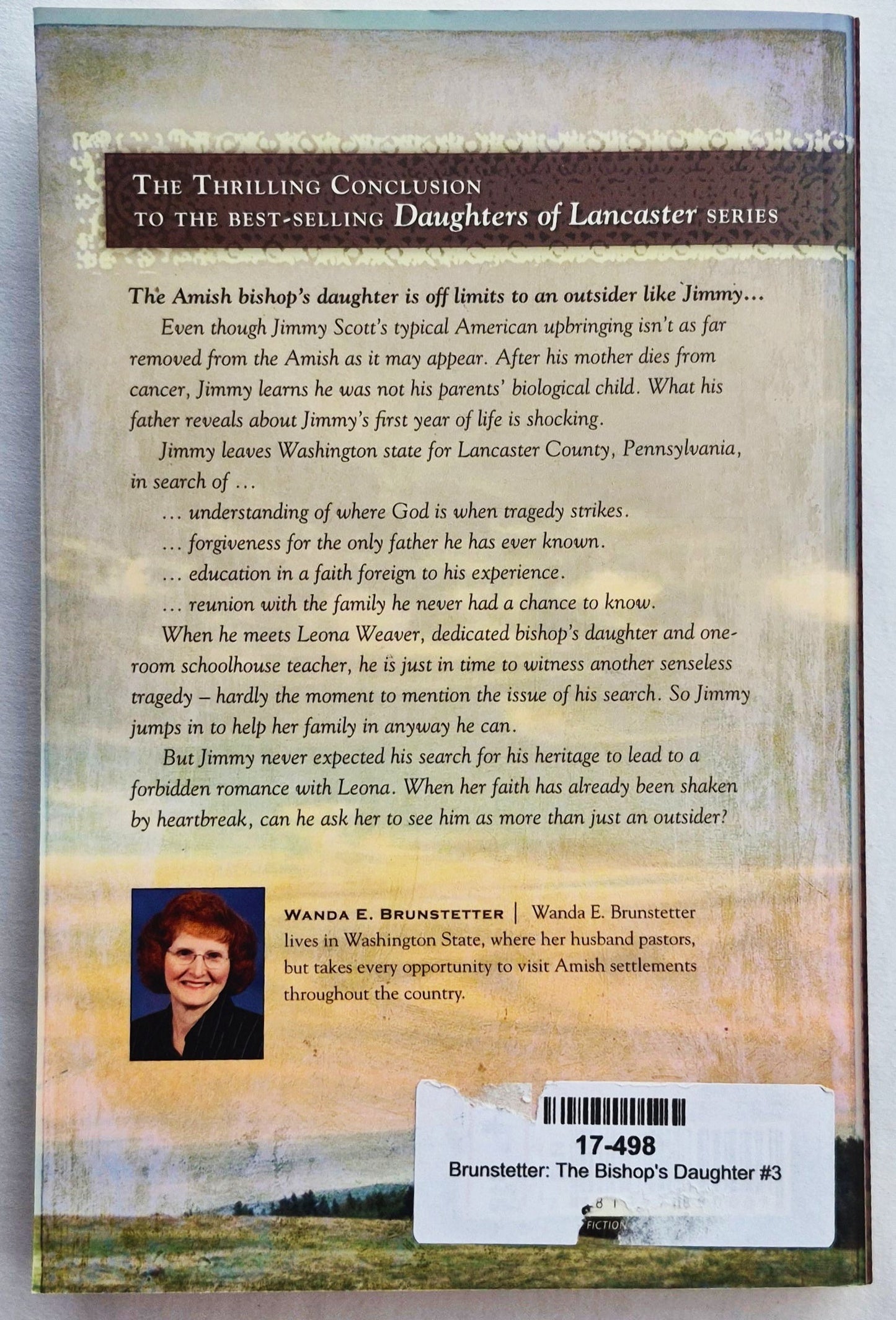 The Bishop's Daughter von Wanda E. Brunstetter (Töchter von Lancaster County #3, Neu, 2006, Taschenbuch, 288 Seiten, Barbour Pub)