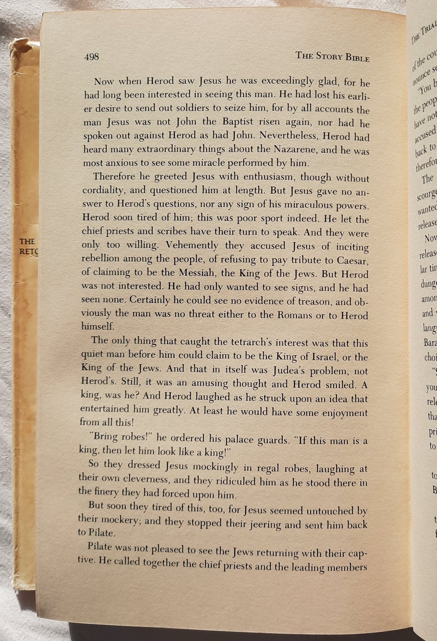 The Story Bible by Pearl S. Buck (Good, 1971, HC, 526 pages, Bartholomew House First Edition)