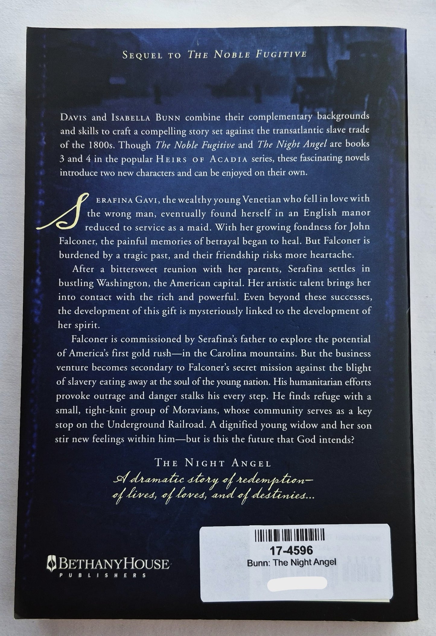 The Night Angel #4 von T. Davis Bunn; Isabella Bunn (Sehr gut, 2006, Pbk, 313 Seiten, Bethany House)
