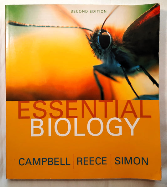 Essential Biology 2nd edition by Neil Campbell & Jane Reece (Very good, 2003, Pbk, Pearson)