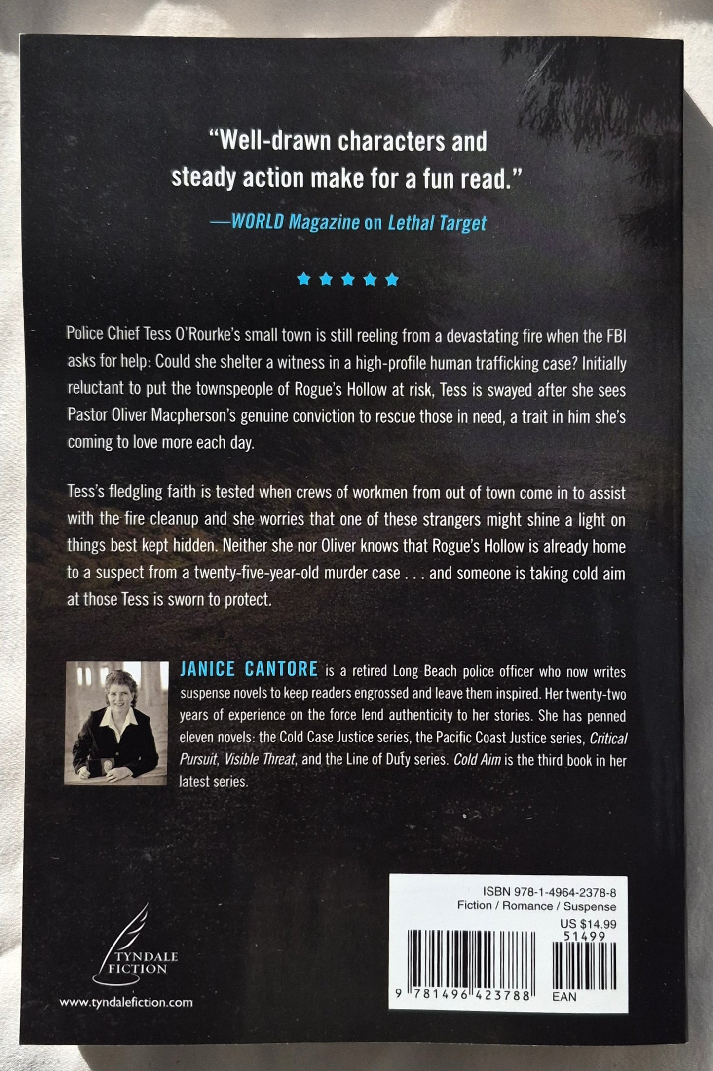 Cold Aim von Janice Cantore (Line of Duty #3, Neu, 2018, Broschiert, 348 Seiten, Tyndale Fiction)