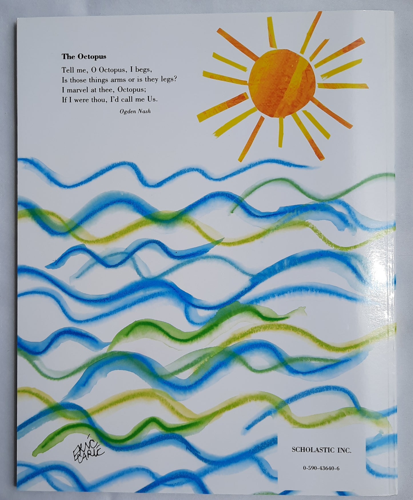 Eric Carle's Animals Animals by Eric Carle (New, 1991, Pbk, 86 pages, Scholastic)