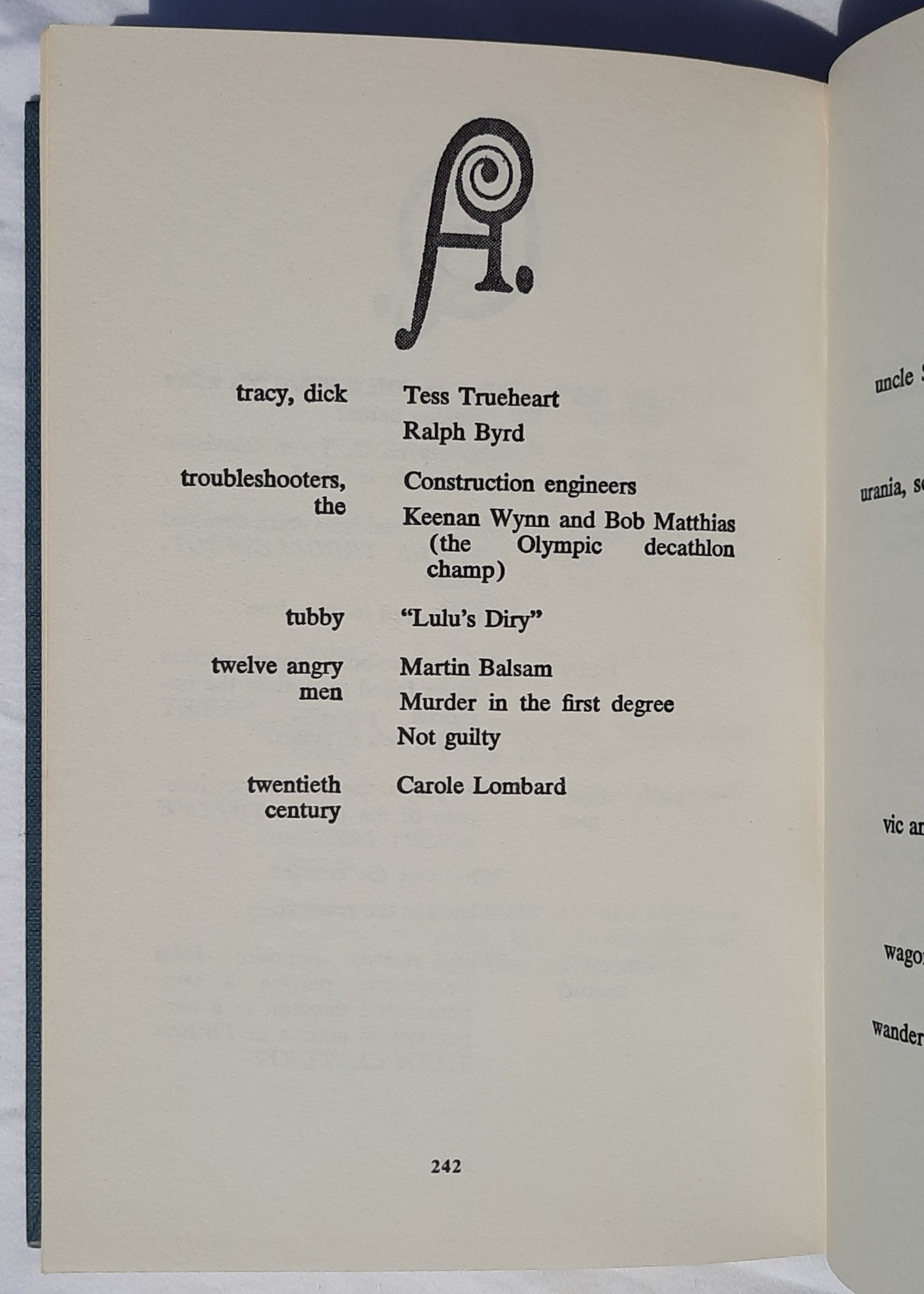 Trivia and More Trivia by Dan Carlinsky; Edwin Goodgold (Very good, 1966, HC, 268 pages, Castle Books)