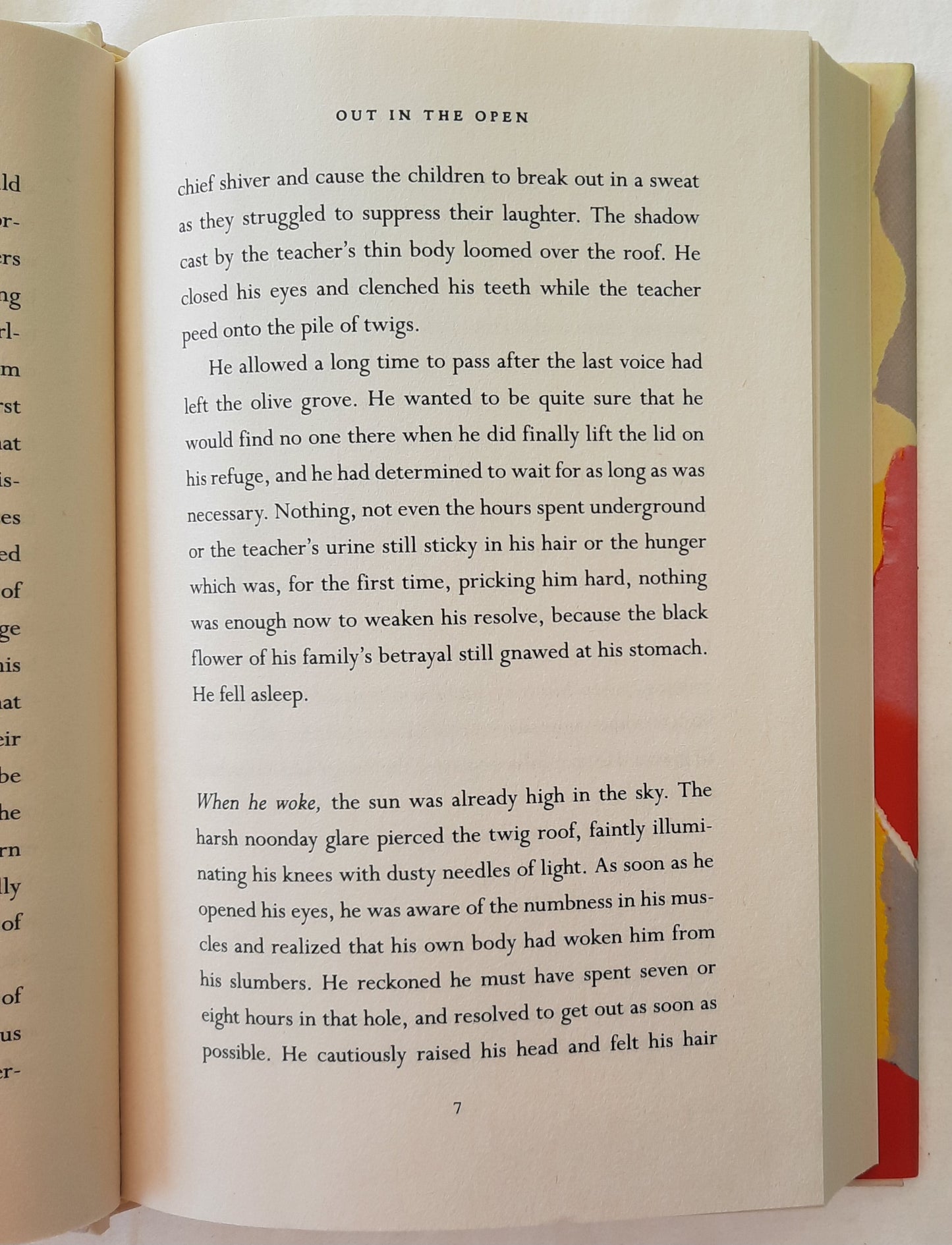Out in the Open by Jesus Carrasco (Very good, 2017, HC, 226 pages, Riverhead Books)