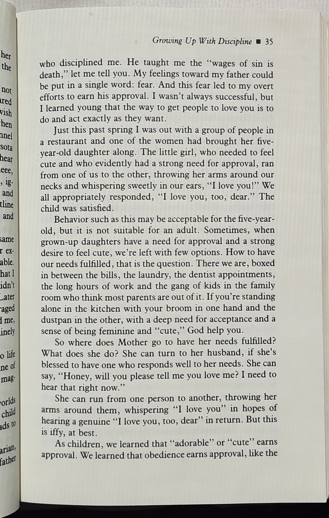 Mothers & Daughters: Learning to Be Friends by Marie Chapian (Good, 1988, Pbk, 224 pages, Bethany House)