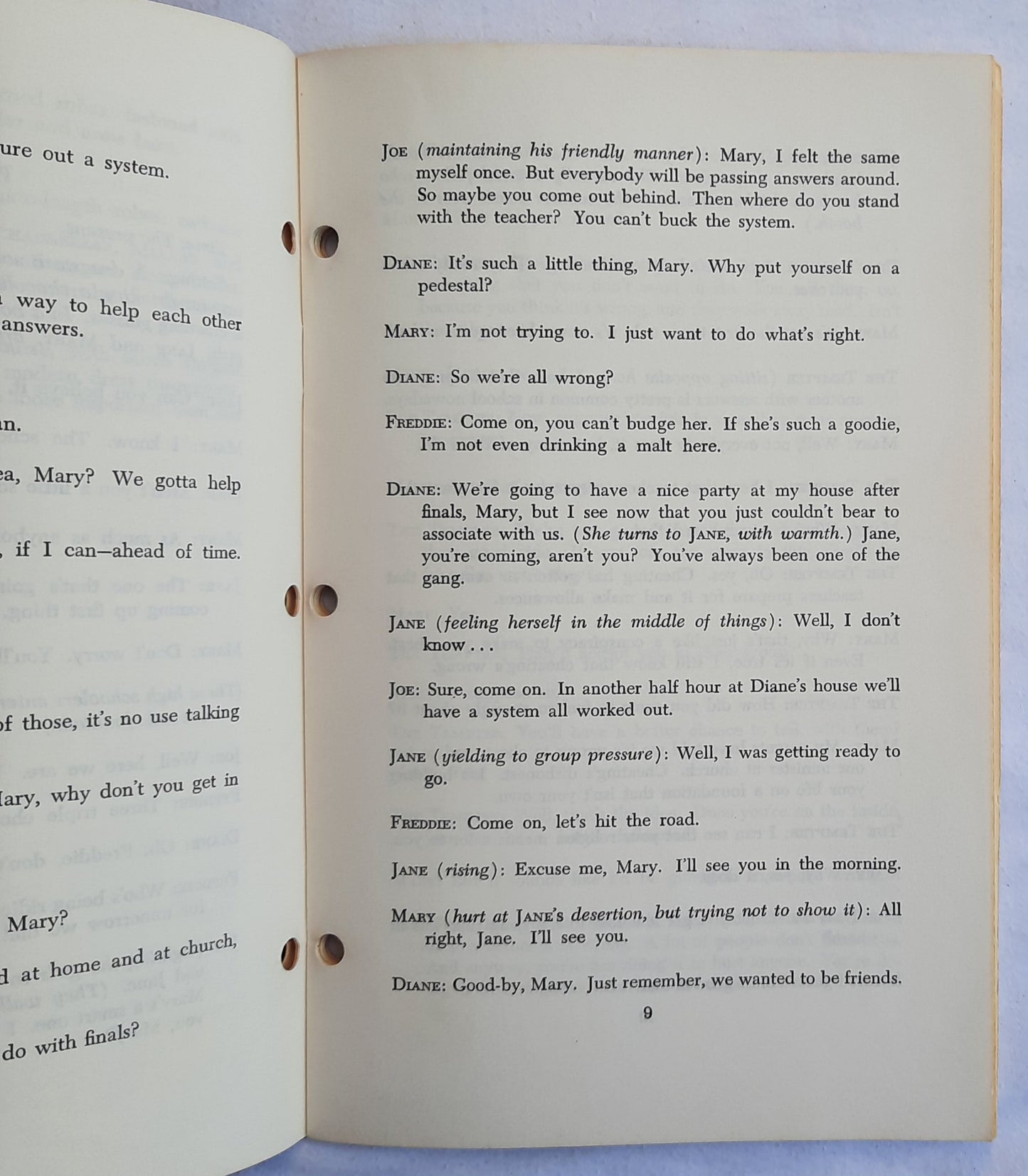 Daniel and the Tempter Play by Robert H. Clausen (Very good, 1964, Pbk, 40 pages, Broadman Press)