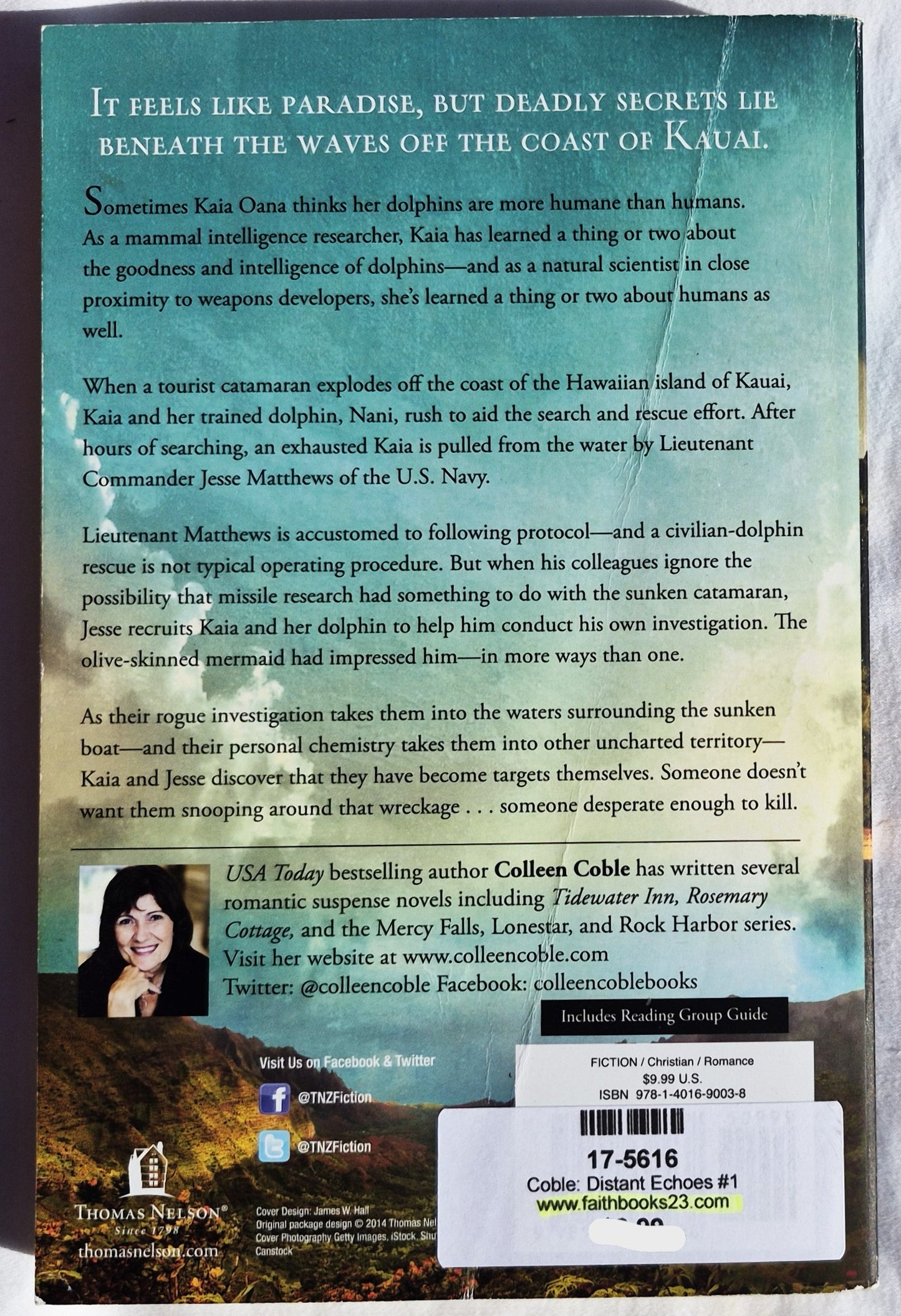 Distant Echoes von Colleen Coble (Aloha Reef #1, Sehr gut, 2005, Taschenbuch, 304 Seiten, Thomas Nelson)