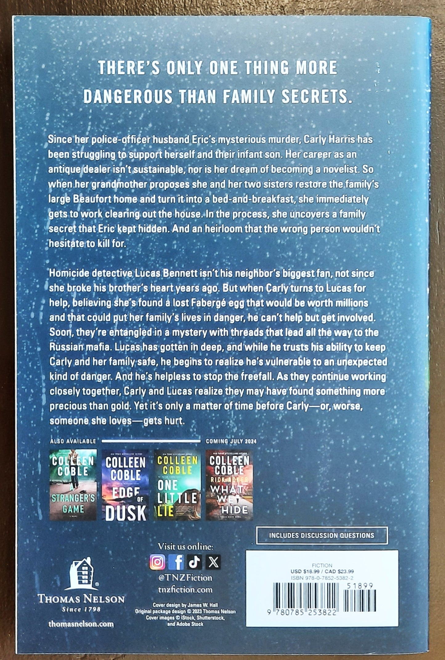 Fragile Designs by Colleen Coble (New, 2024, Pbk, 337 pages, Thomas Nelson)