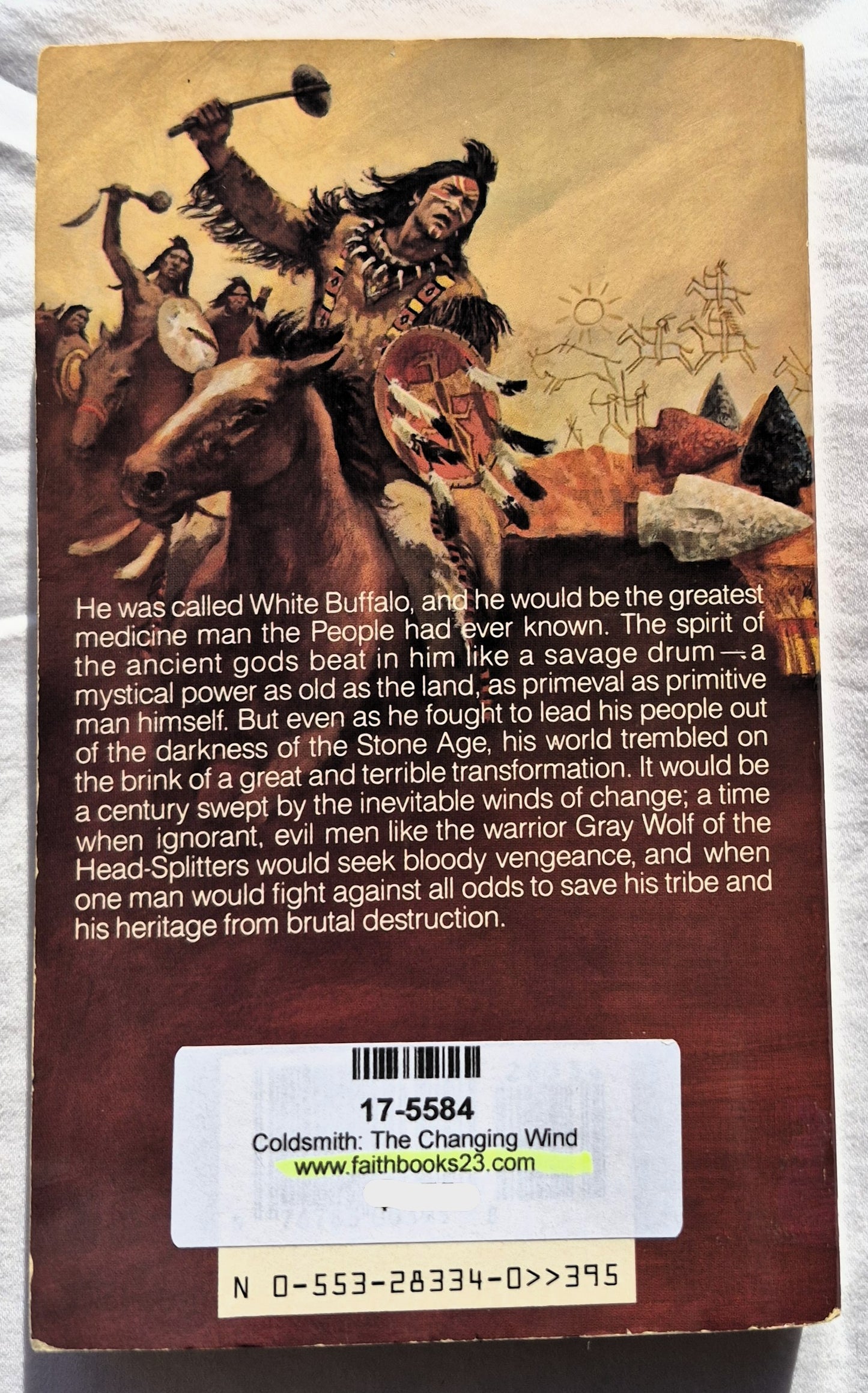 The Changing Wind von Don Coldsmith (The Spanish Bit Super Edition, Gut, 1990, Taschenbuch, 310 Seiten, Bantam Books)