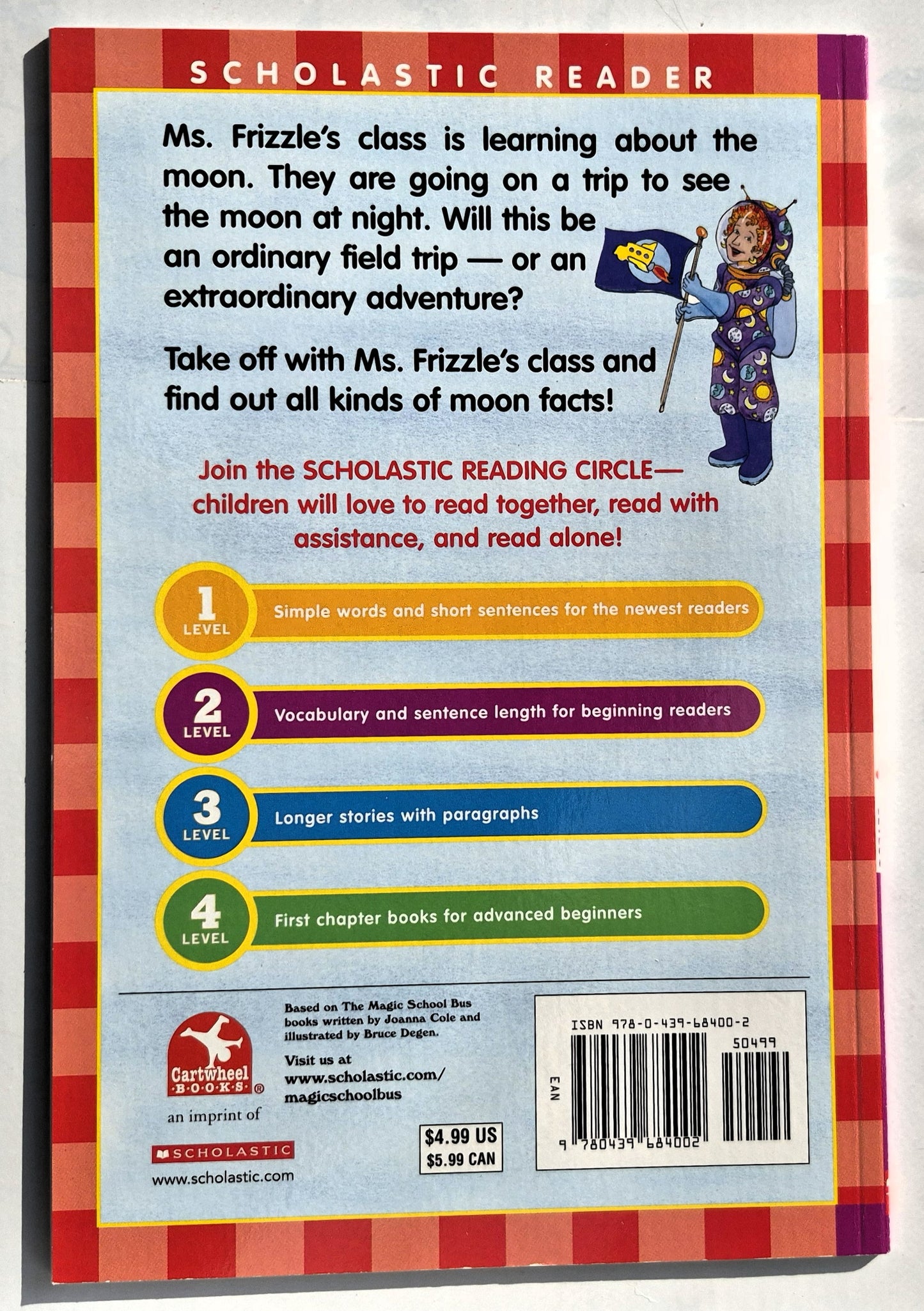 The Magic School Bus Takes a Moonwalk von Joanna Cole (Neu, 2004, Taschenbuch, 32 Seiten, Scholastic)