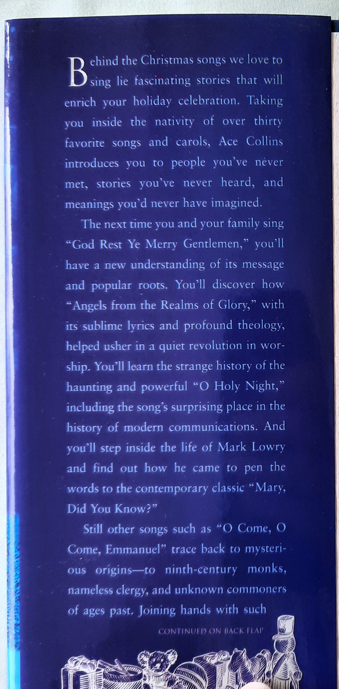 Stories Behind the Best-Loved Songs of Christmas by Ace Collins (Very good, 2001, HC, 192 pages, Zondervan)