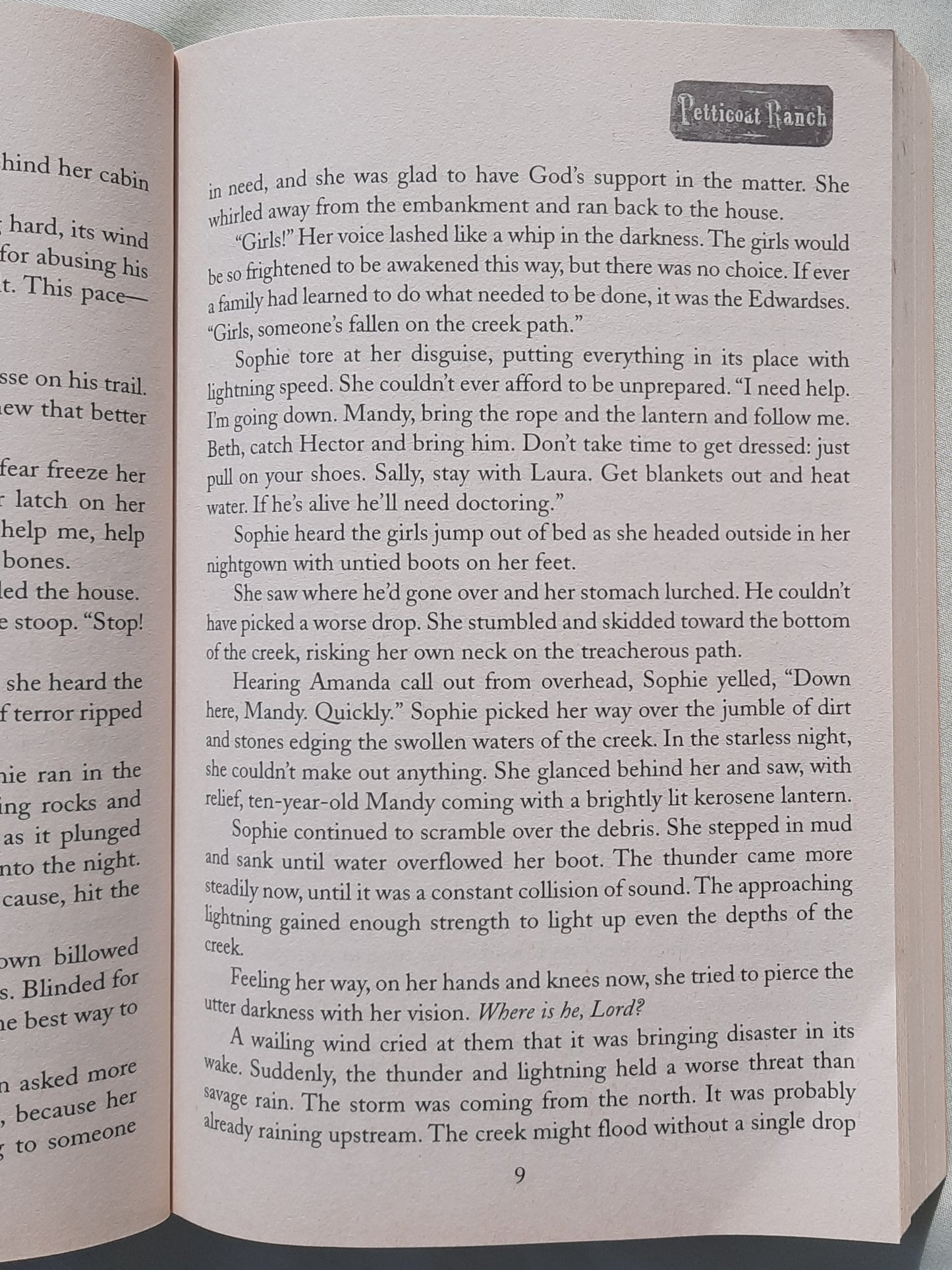 Petticoat Ranch by Mary Connealy (Lassoed in Texas #1, Good, 2007, Pbk, 285 pages, Barbour Books)