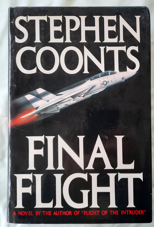 Final Flight by Stephen Coonts (Jake Grafton #3, Good, 1988, HC, 387 pages, Doubleday)