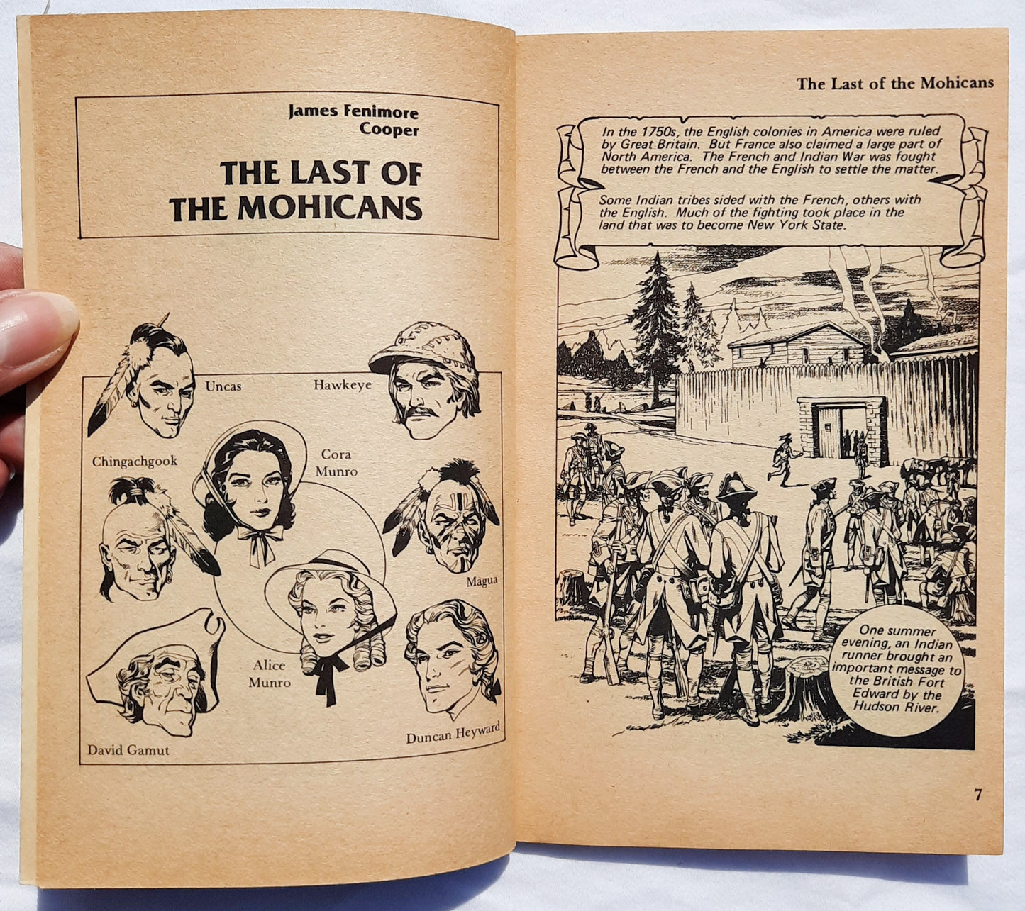 Pocket Classics: The Last of the Mohicans by James Fenimore Cooper (Good, 1984, Pbk, 64 pages, Academic Industries)