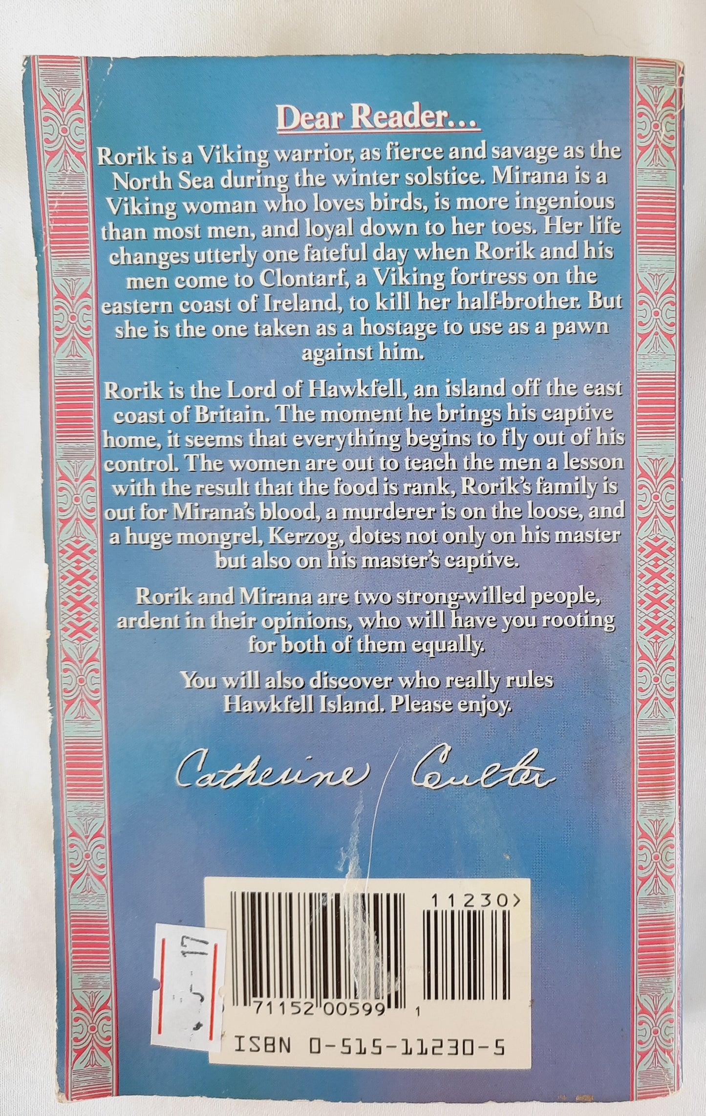 Lord of Hawkfell Island by Catherine Coulter (Viking series #2, Good, 1993, Pbk, 403 pages, Jove)