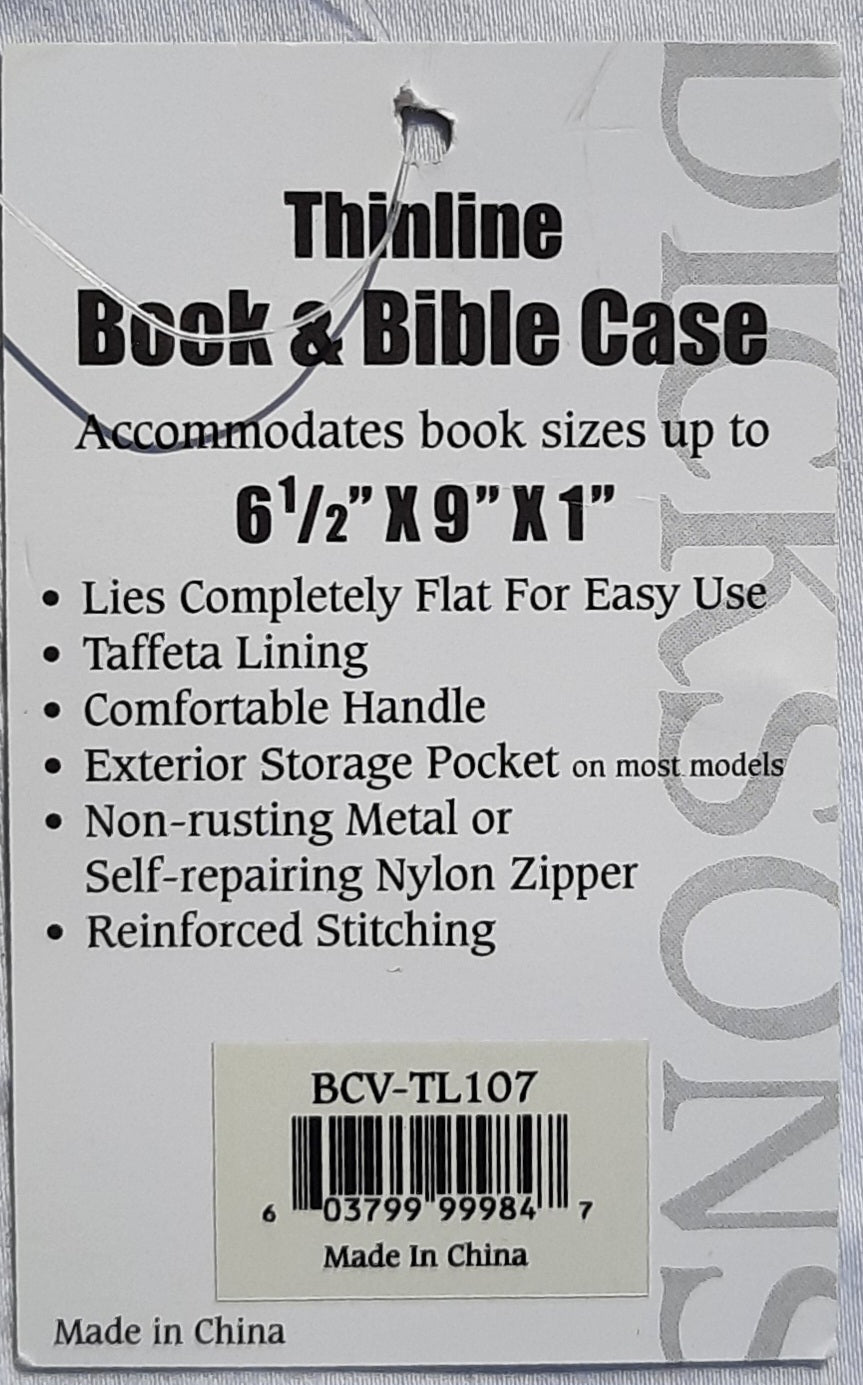 Bible Cover: Man of God (New, Natural Brown, Vinyl, Small Size fits 6 1/2"x9"x1", Dicksons)