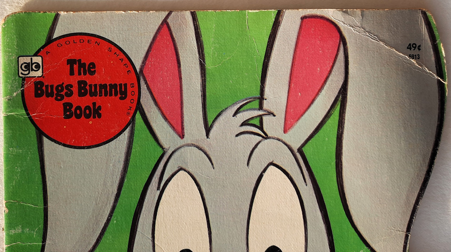 The Bugs Bunny Book by Kathleen Cowles (A Golden Shape Book, Good, 1978, Pbk, 24 pages, Western Publishing)