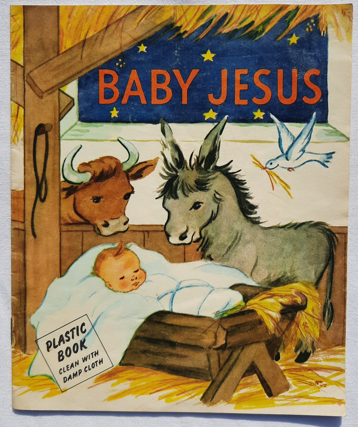 Baby Jesus Plastic Book by C.R. Gibson Company (Very good, 1968, Pbk, 12 pages)