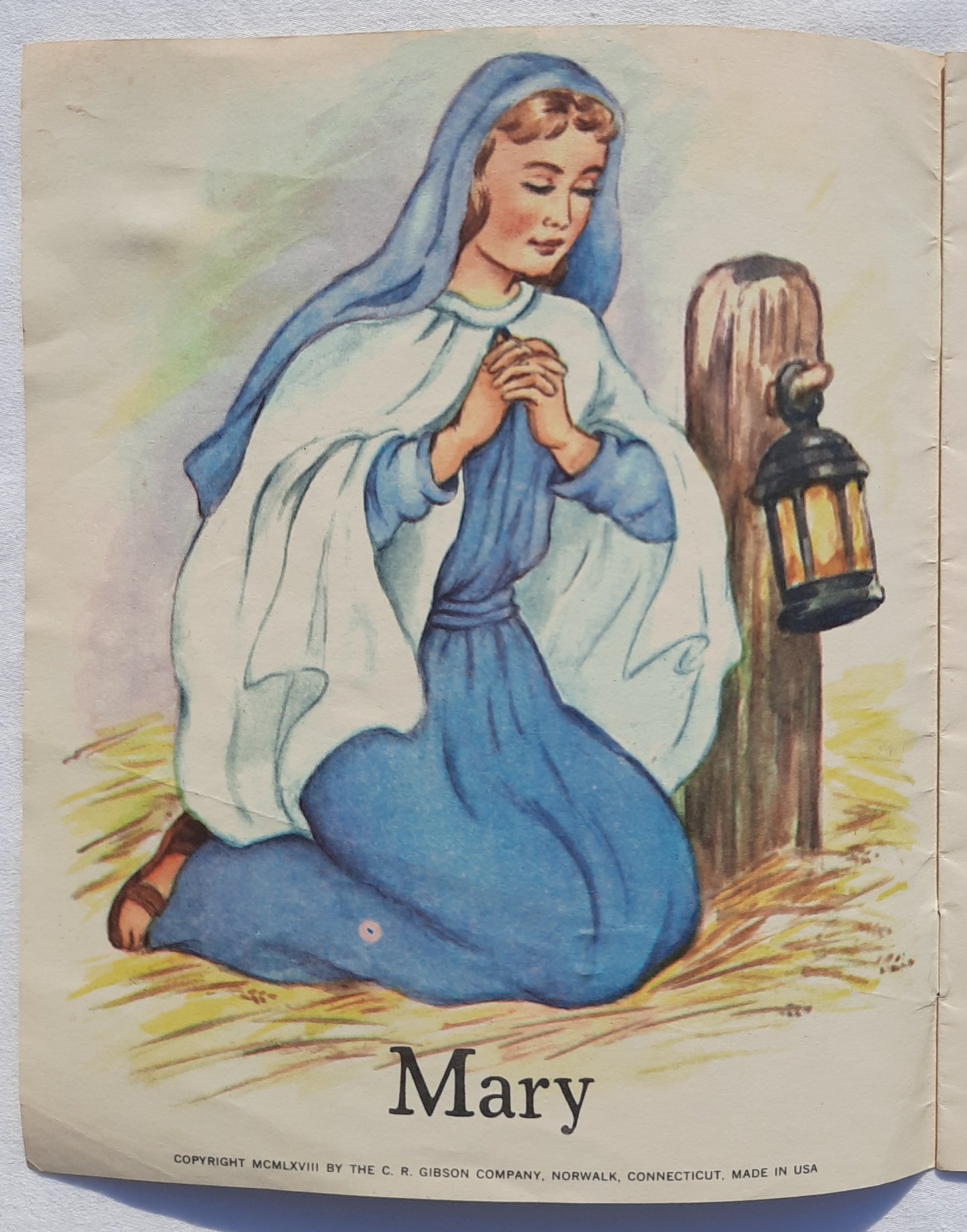 Baby Jesus Plastic Book by C.R. Gibson Company (Very good, 1968, Pbk, 12 pages)