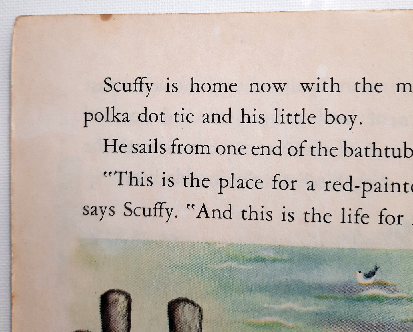 Scuffy the Tugboat by Gertrude Crampton (A Little Golden Book, Good, 1978, HC, 24 pages, Western Publishing)