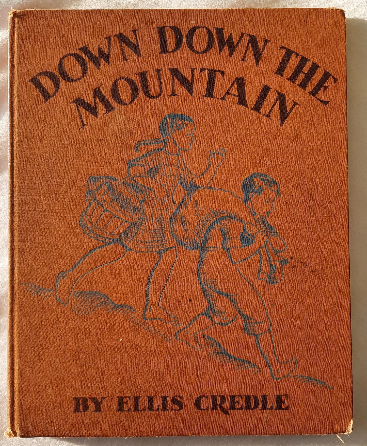 Down Down the Mountain by Ellis Credle (Acceptable, 1934, HC, 45 pages, Cadmus Books/Thomas Nelson & Sons)