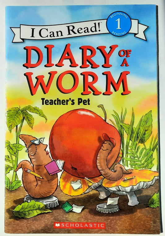 Diary of a Worm: Teacher's Pet by Lori Haskins Houran; John Nez (Very good, 2013, Pbk, 32 pages, Scholastic Level 1 Reader)
