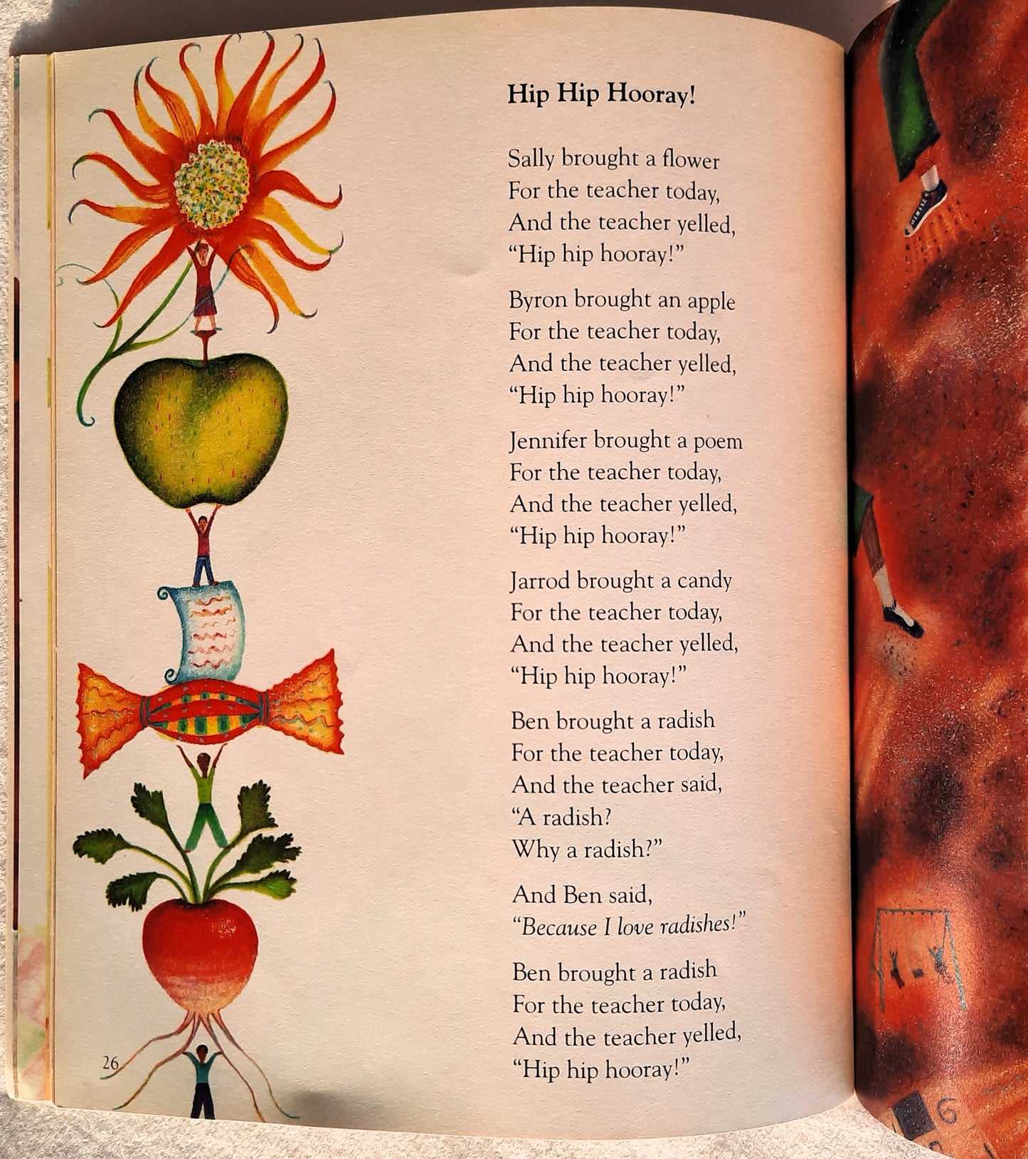 Mrs. Cole on an Onion Roll by Kalli Dakos (Like new, 1995, Pbk,40 pages, Scholastic, Signed by author)