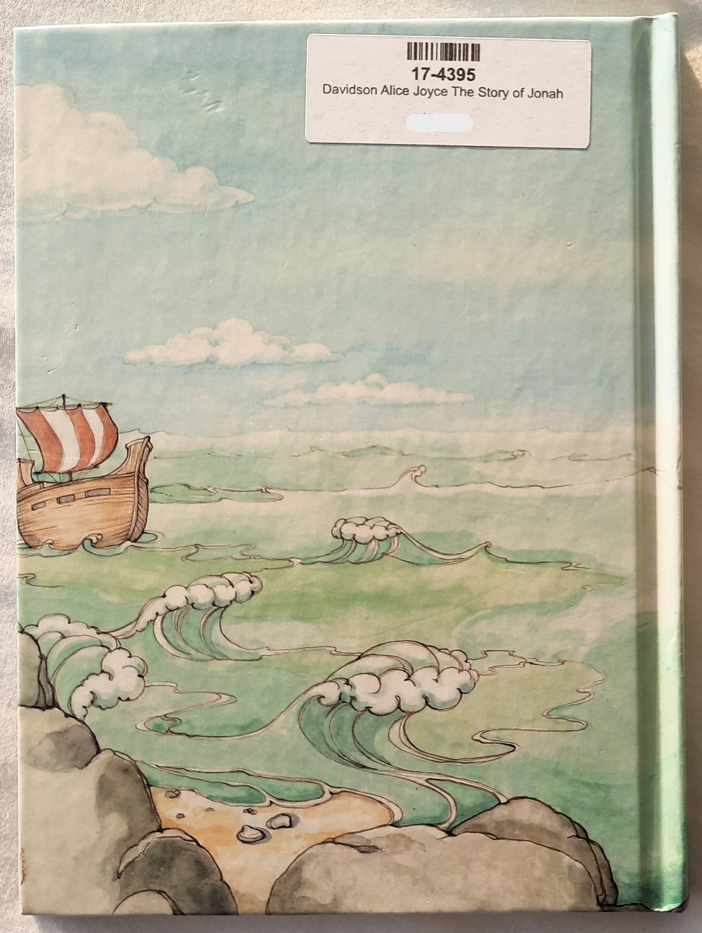 The Story of Jonah by Alice Joyce Davidson (Alice in Bibleland, Very Good, 1984, HC, 30 pages, Grolier Enterprises)