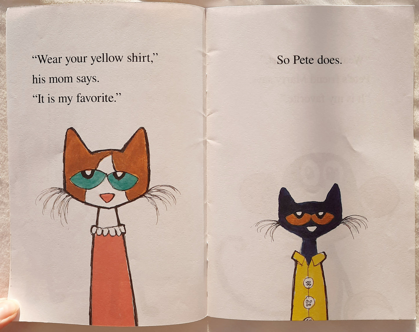 Pete the Cat Too Cool For School by James Dean (Very good, 2015, Pbk, 32 pages, Scholastic)