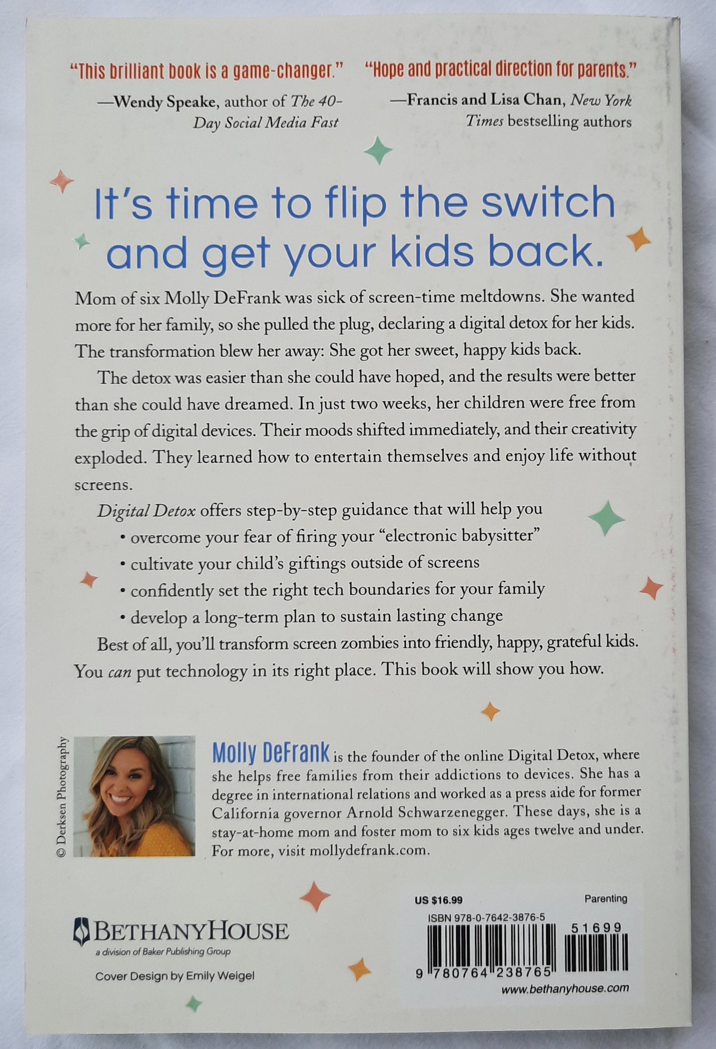 Digital Detox: the Two-Week Tech Reset for Kids by Molly DeFrank (New, 2022, Pbk, 255 pages, Bethany House)