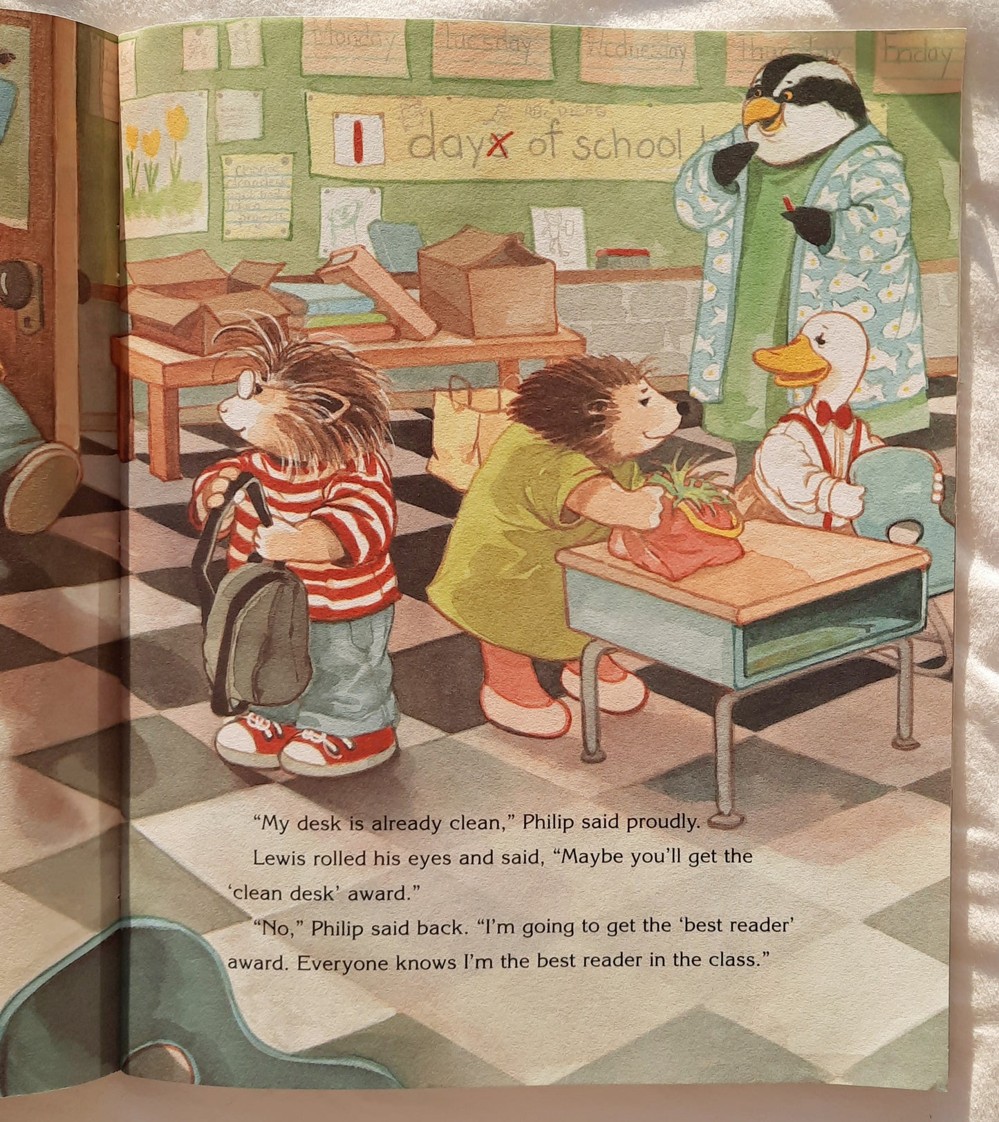 No More Pencils, No More Books, No More Teacher's Dirty Looks! by Diane deGroat (Very good, 2007, Pbk, 32 pgs, Scholastic)