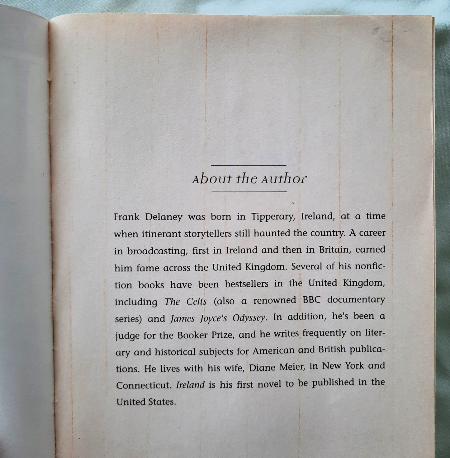 Ireland by Frank Delaney (Good, 2008, Pbk, 560 pages, HarperCollins)